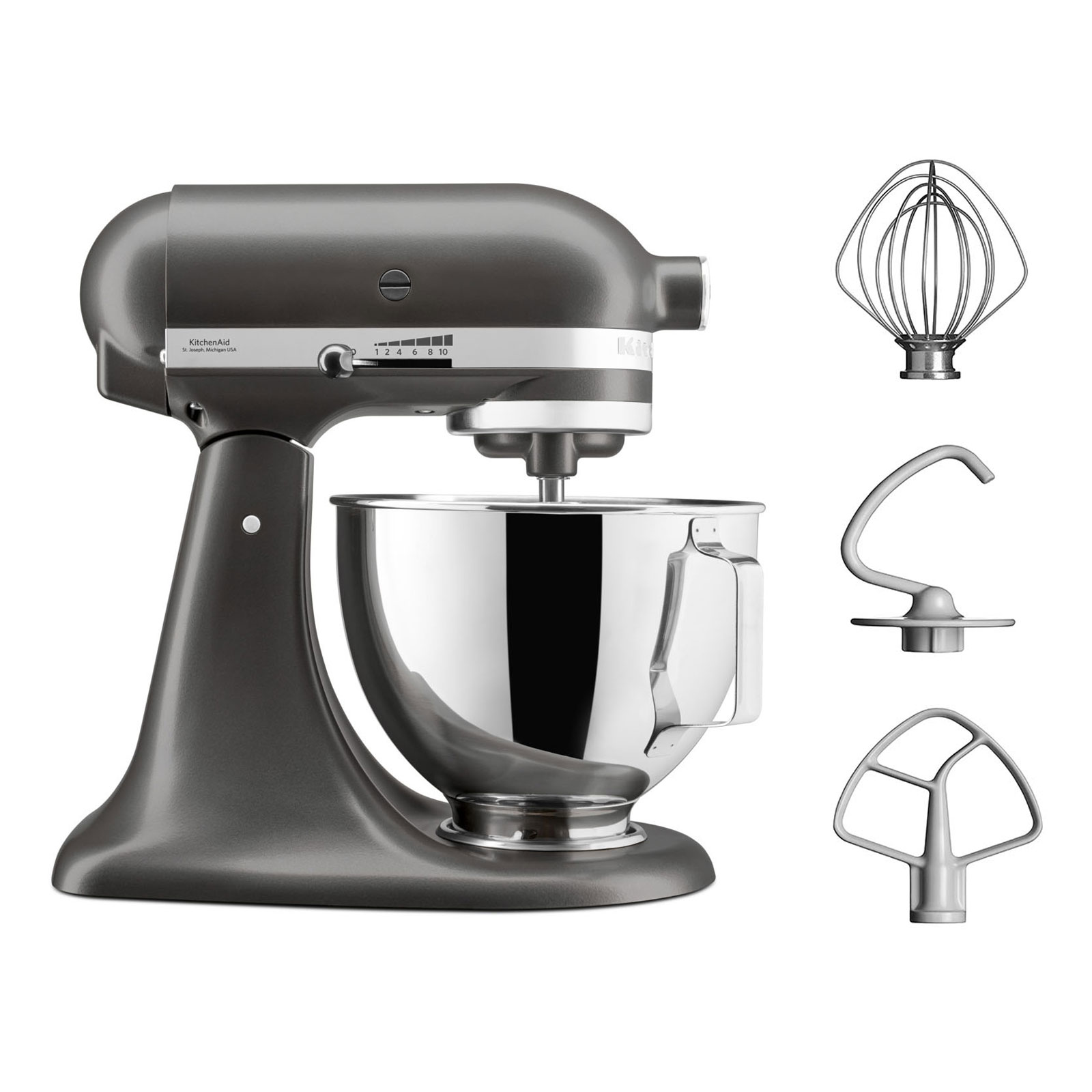 KitchenAid 5KSM95PSESZ Küchenmaschine schieferfarben 