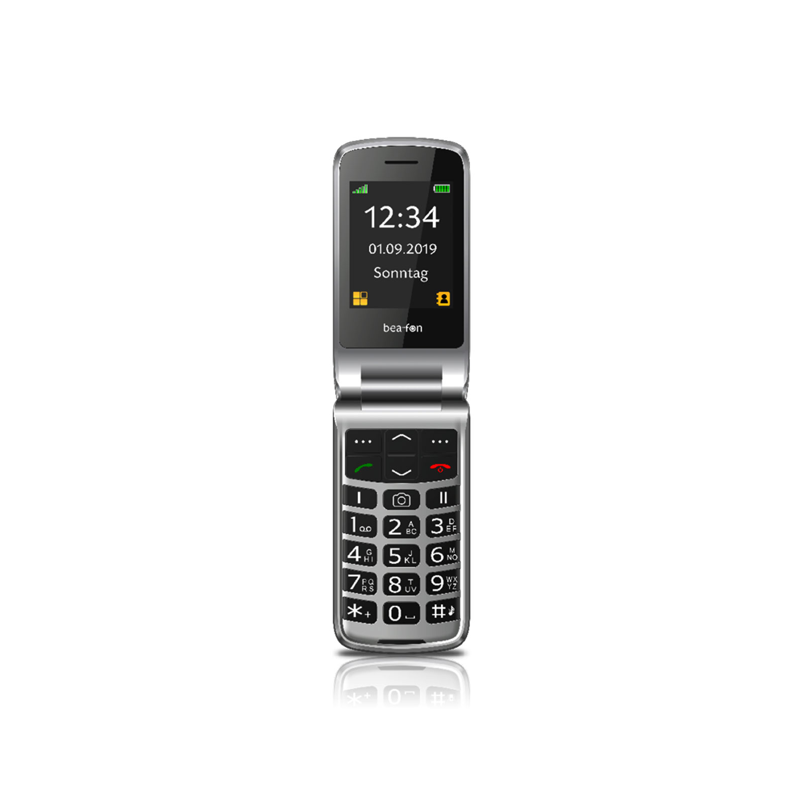 Beafon SL495 LTE 4G silber-schwarz