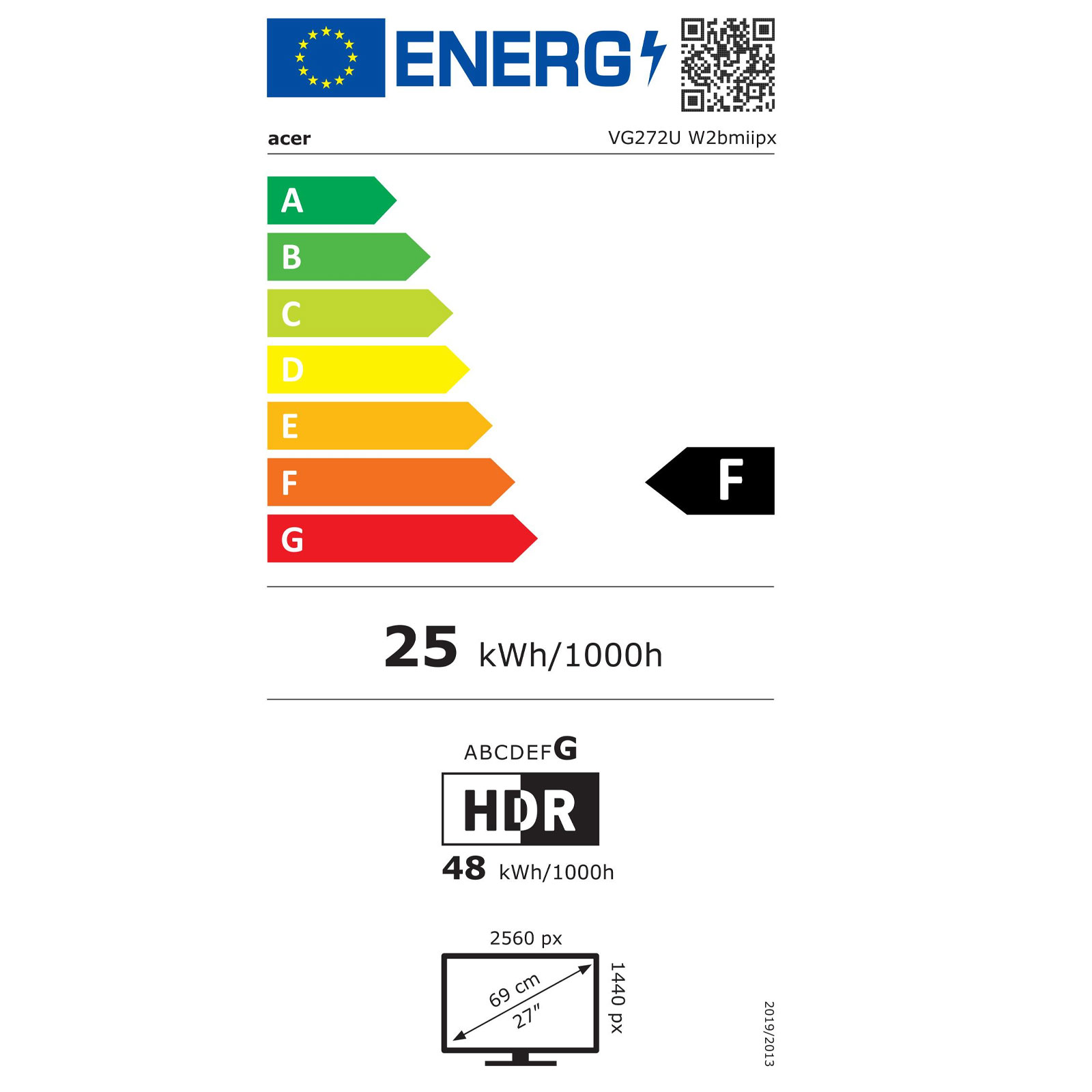 ACE Nitro VG272UW2bmiipx WQH