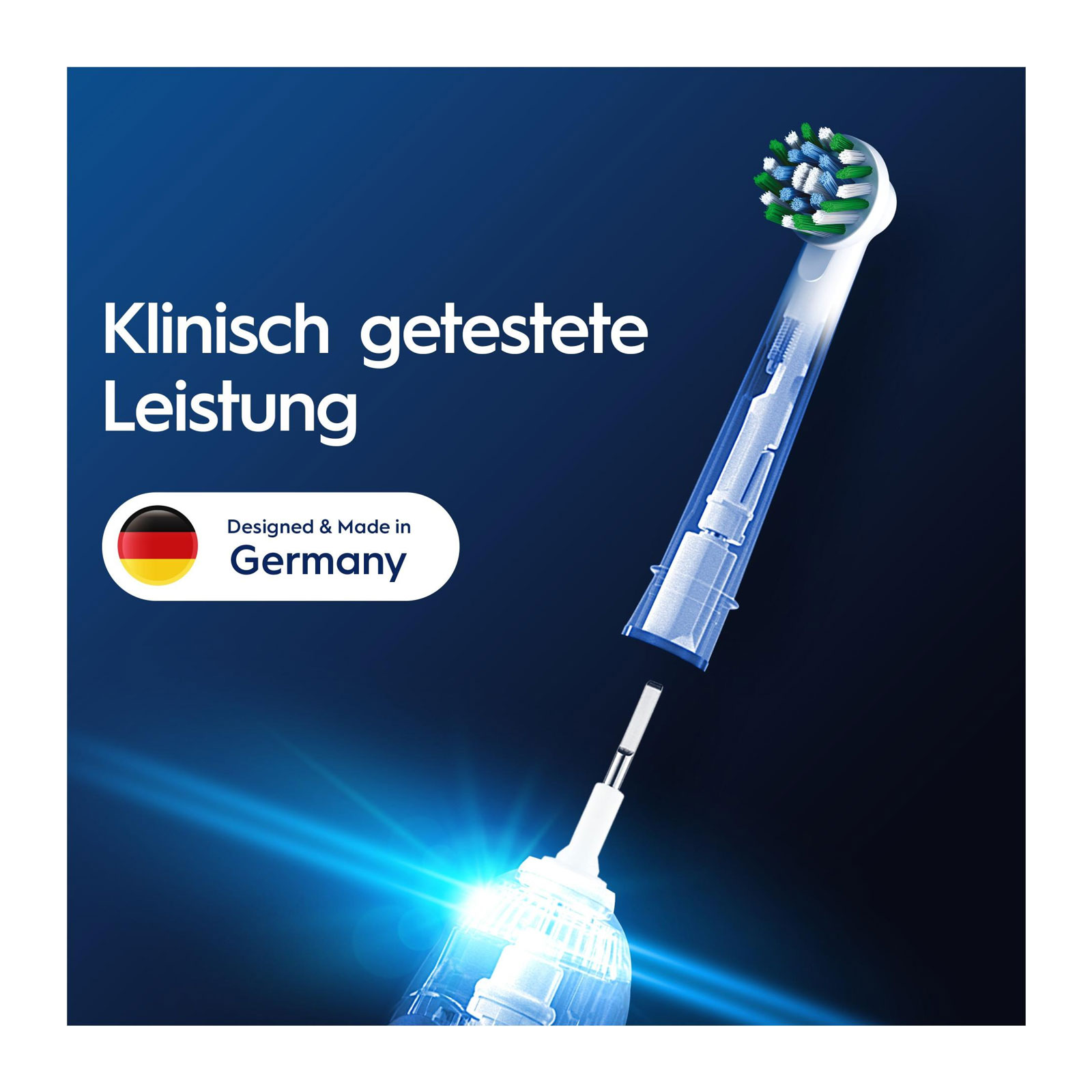 Oral-B Aufsteckbürsten Pro CrossAction, 4 Stück