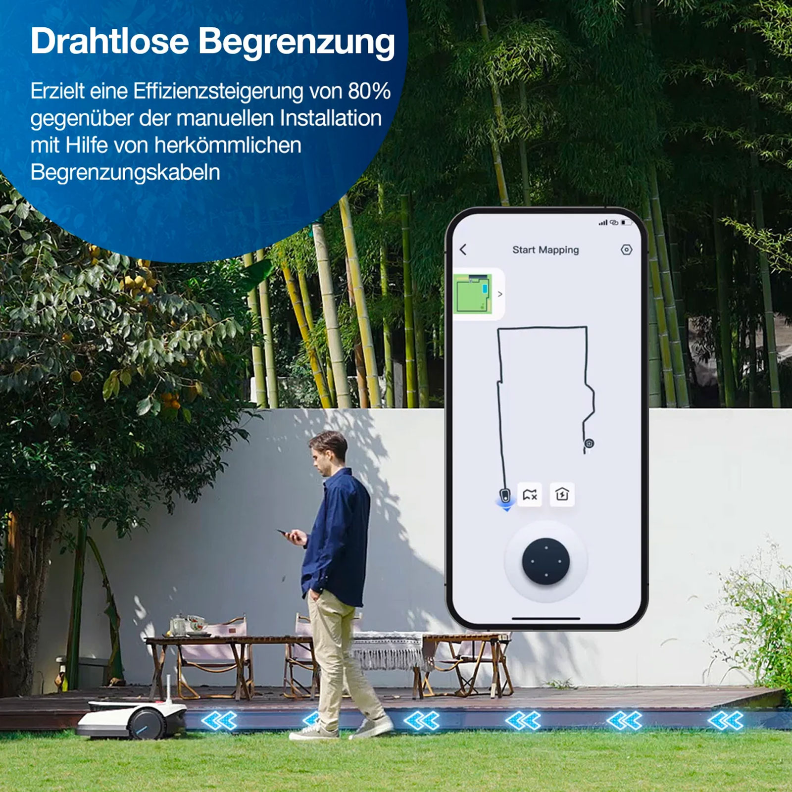 ECOVACS Goat G1 Rasenmähroboter ECOVACS Goat G1 Rasenmähroboter