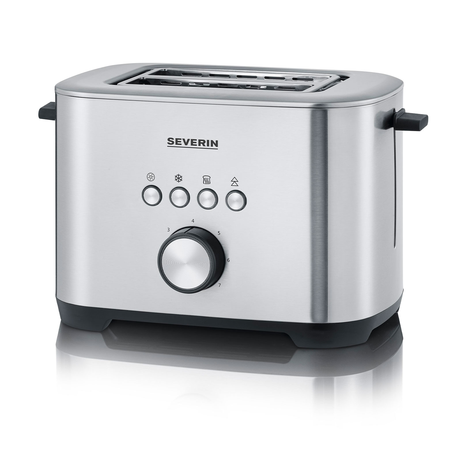 Severin AT 2620 TOASTER EDELSTAHL Toaster