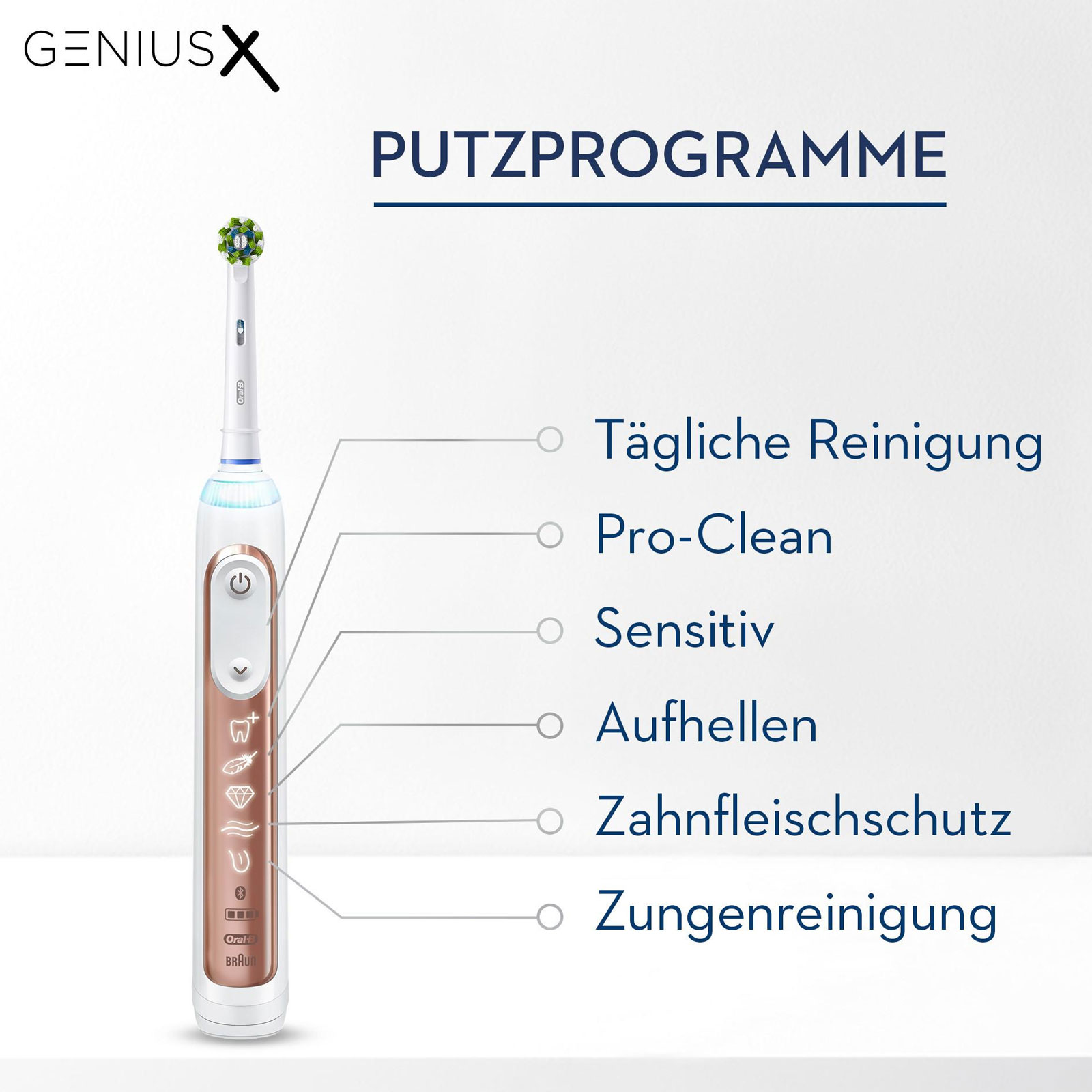 Braun Oral-B Genius X elektrische Zahnbürste