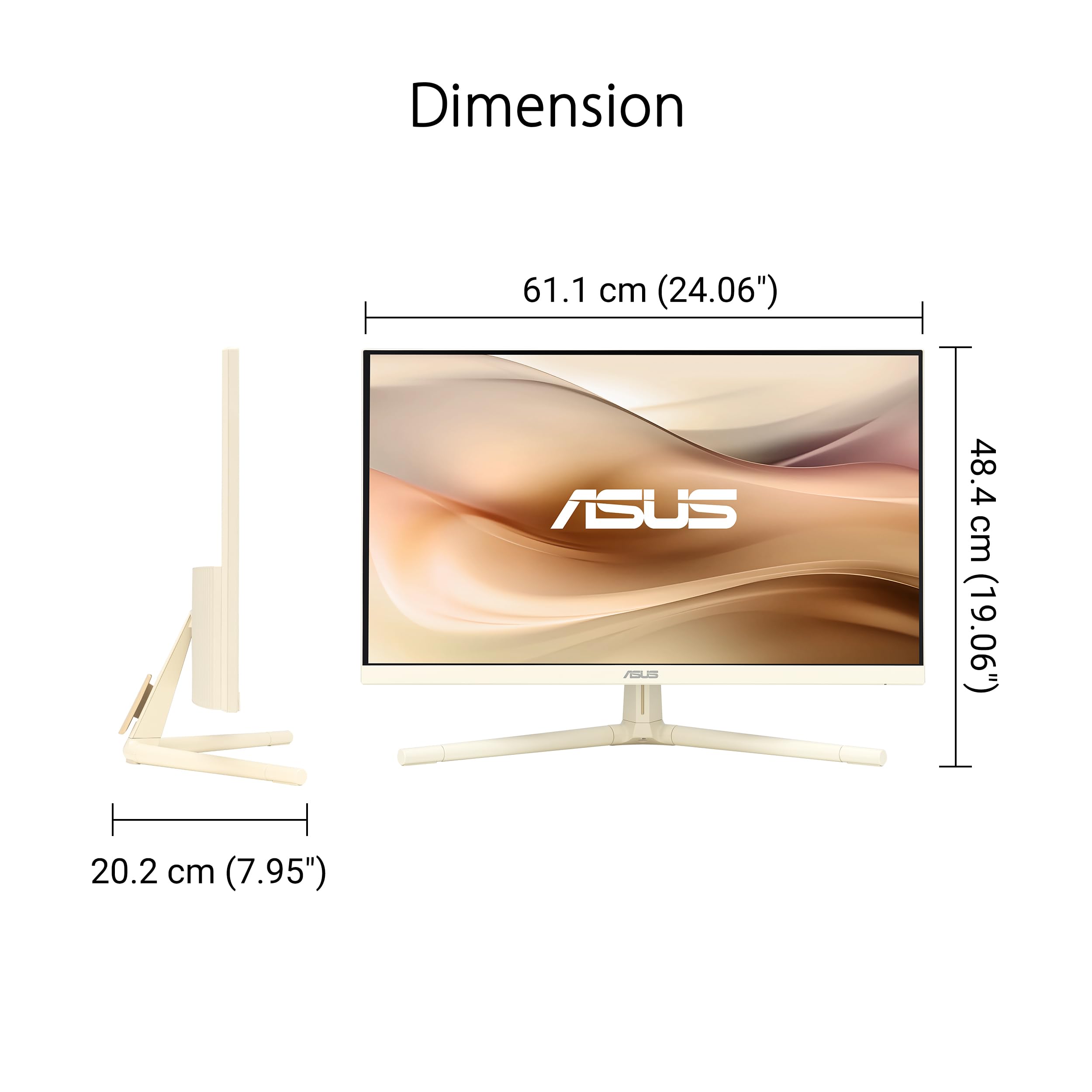 ASUS Eye Care VU279CFE-M - 27 Zoll Full HD Monitor - 100 Hz