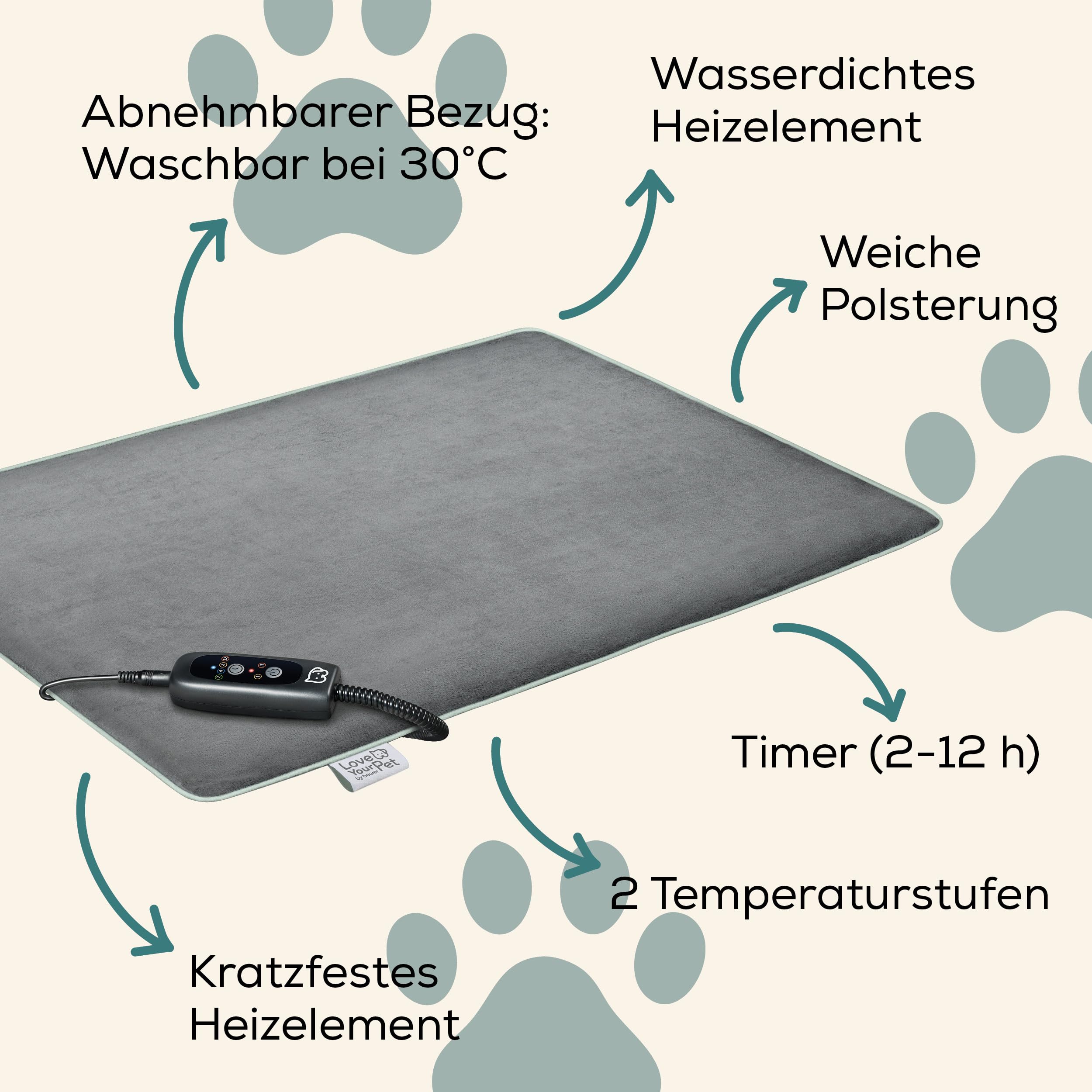 Beurer Love Your Pet Heizmatte L Sammy für Hunde und Katzen