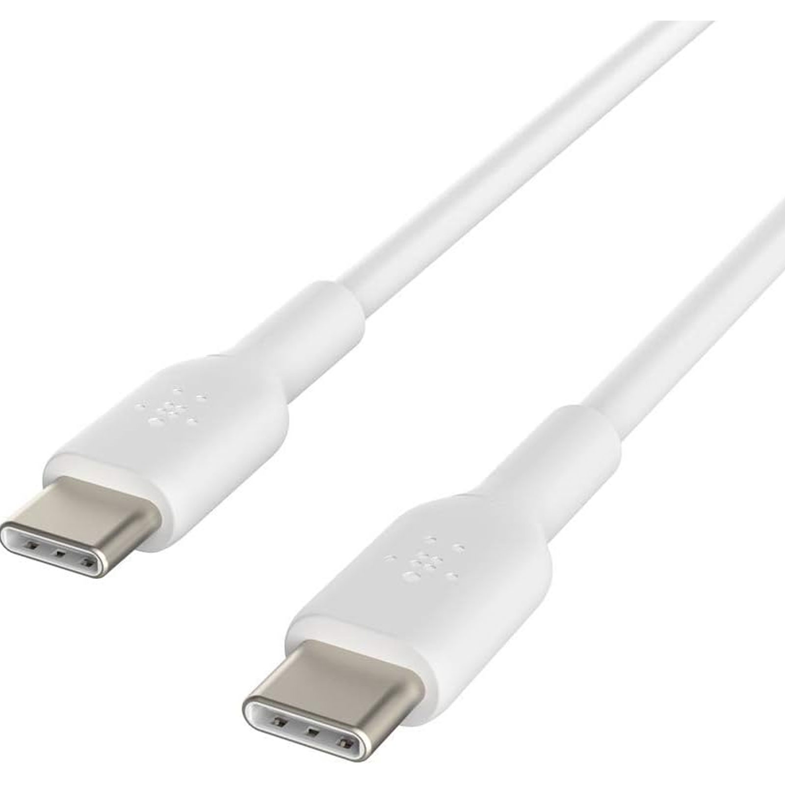 BELKIN Ladekabel, USB-C auf USB-C, 2er Pack, 1 m, Weiß