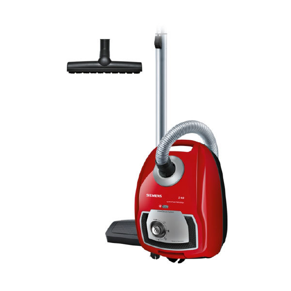 Siemens VSZ4G312 Bodensauger 600 W Z4 P1 kirschrot metallic