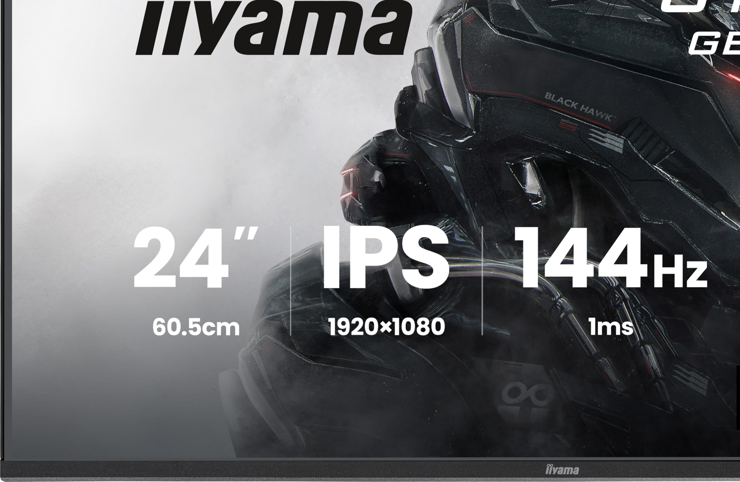 iiyama G-Master Black Hawk GB2441HSU-B1 60,5cm 23,8" IPS LED Gaming Monitor