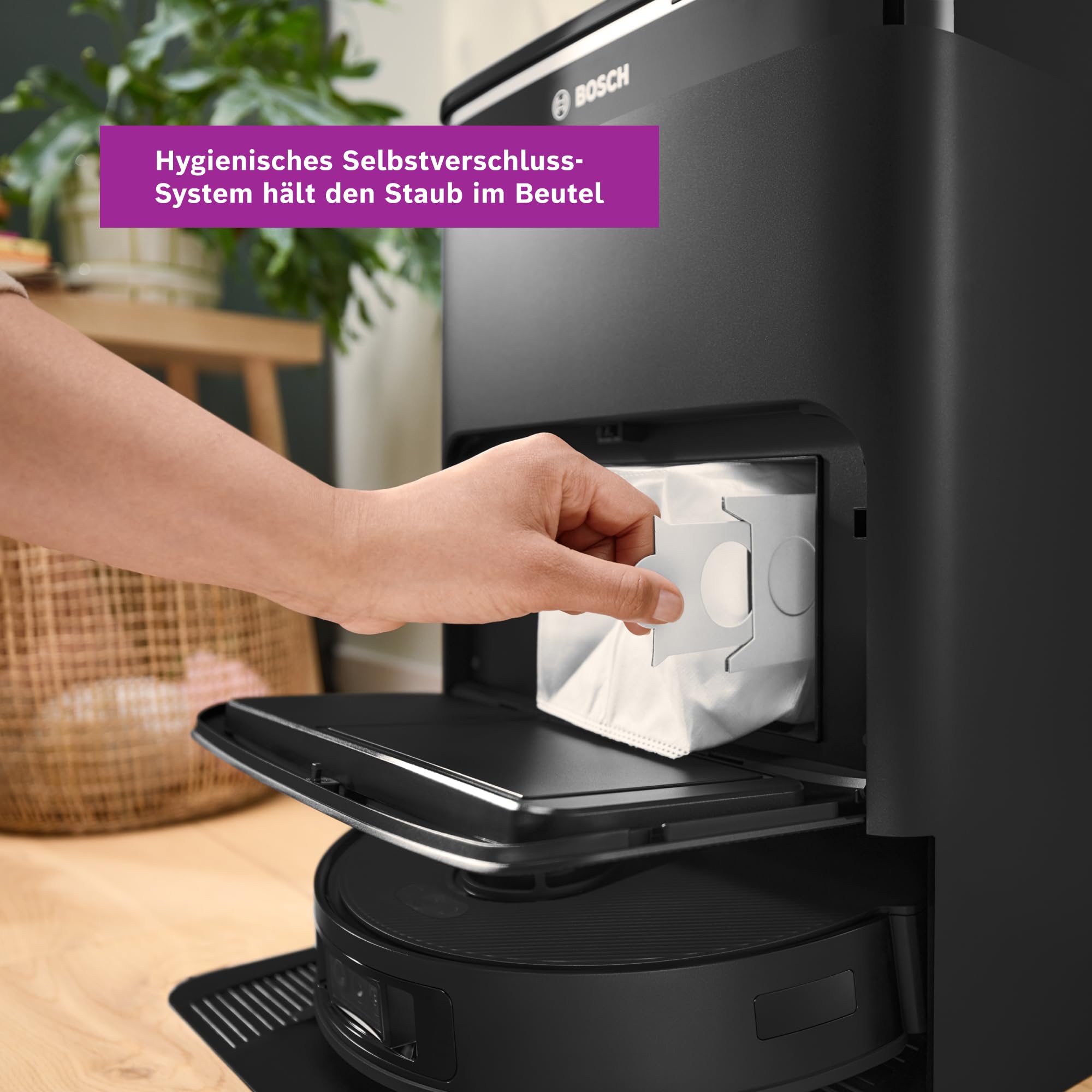 Bosch Staubbeutel BHZRDB für Spotless Max und Spotless Max Cam Saugroboter