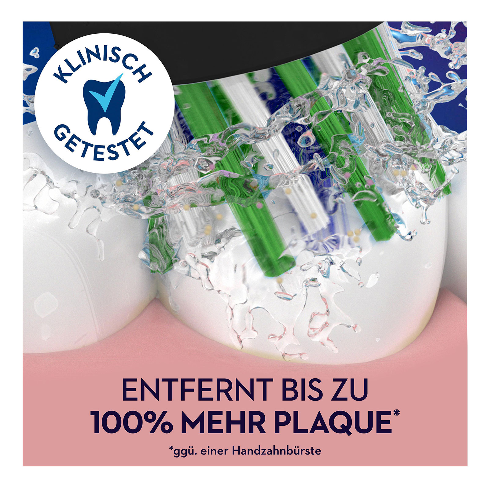 Oral-B Aufsteckbürsten CrossAction Black Edition 3er