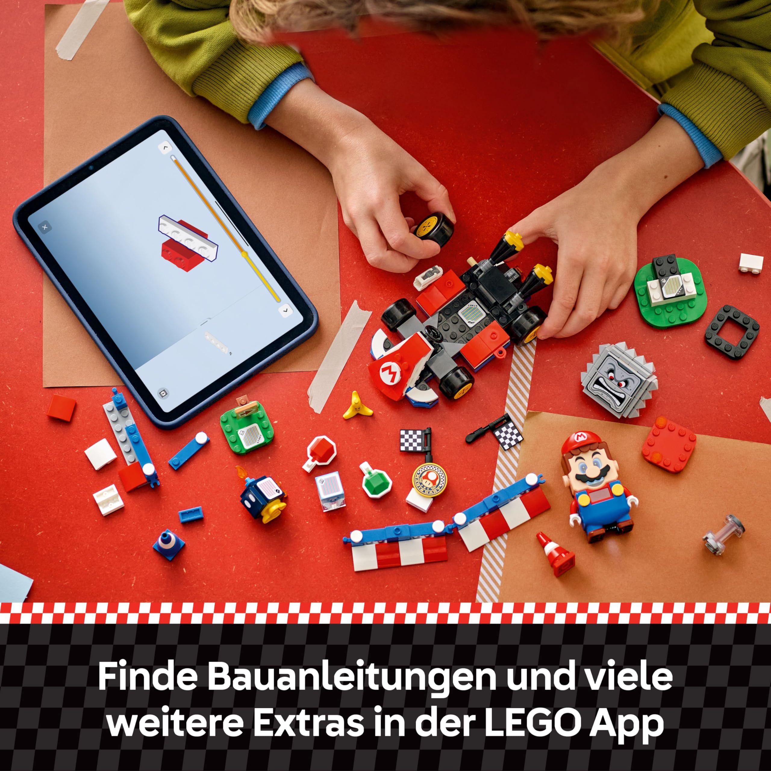 LEGO Mario Kart - Interaktiver Mario & Standard-Kart 72043