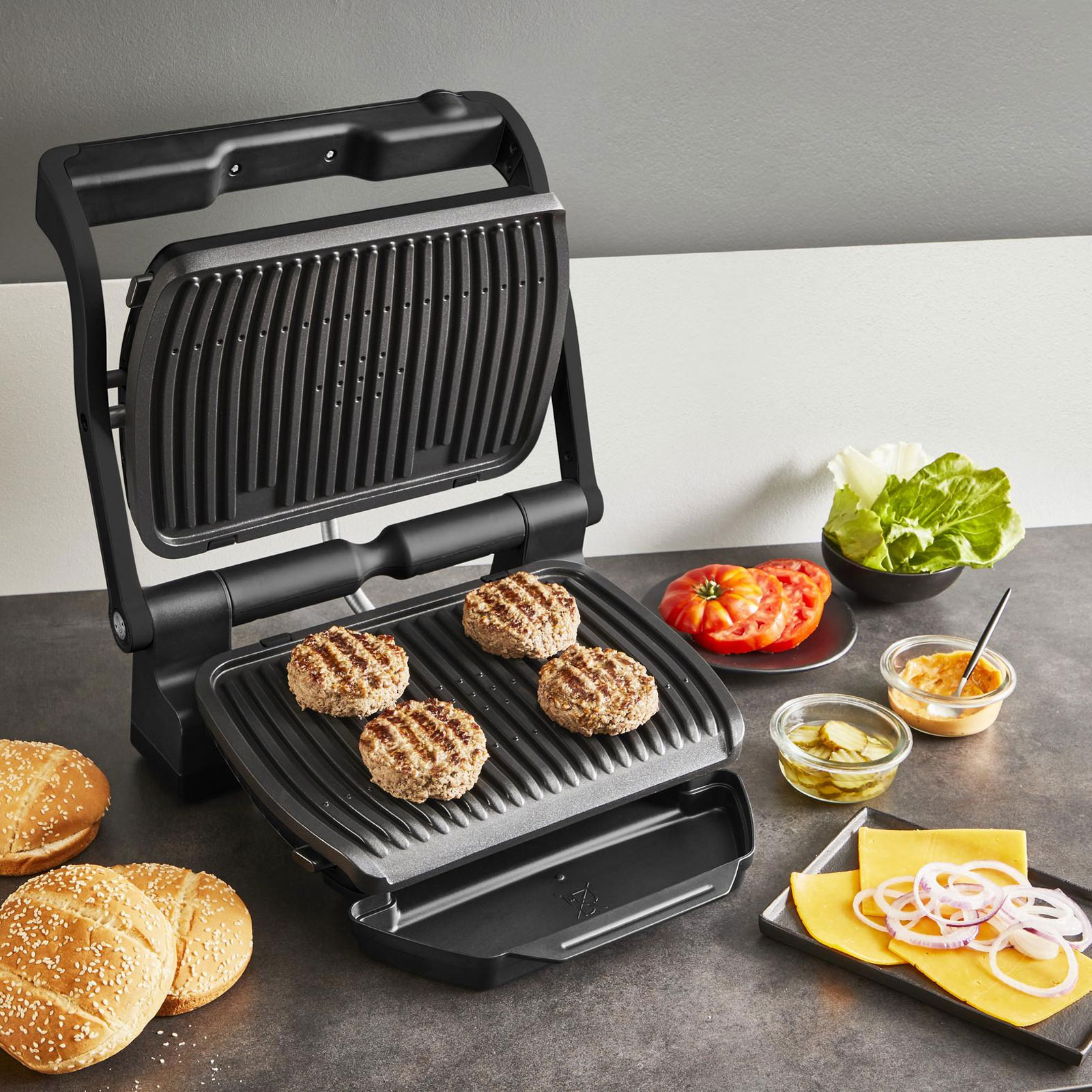 TEFAL Kontaktgrill GC7178 OptiGrill+ TEFAL Kontaktgrill GC7178 OptiGrill+