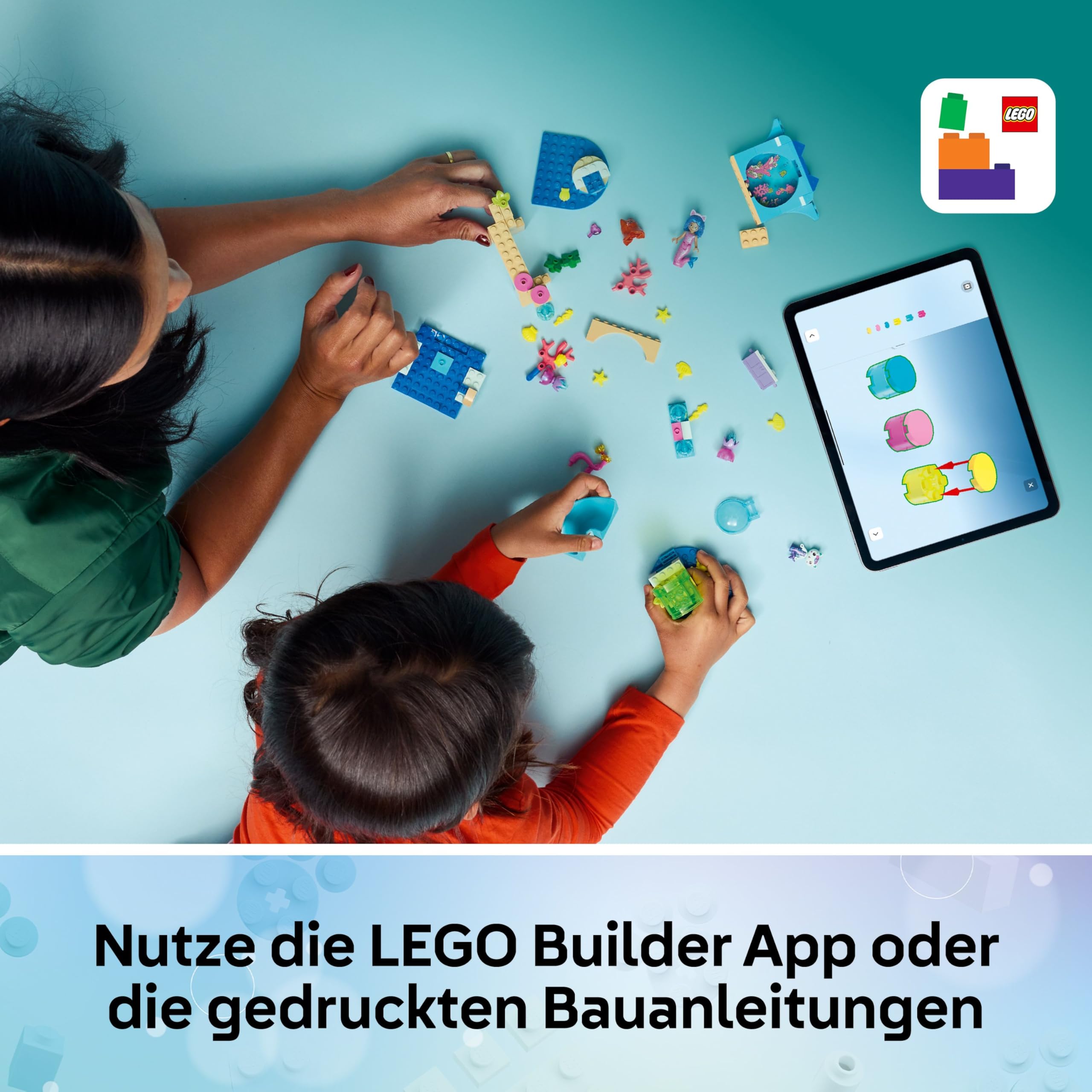 LEGO Gabbys Puppenhaus Meerjungfrau Gabbys Aquarium Abenteuer (11204)