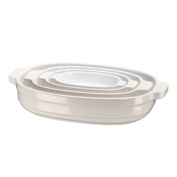 KitchenAid KBLR04NSAC Auflaufformen-Set oval 4tlg.