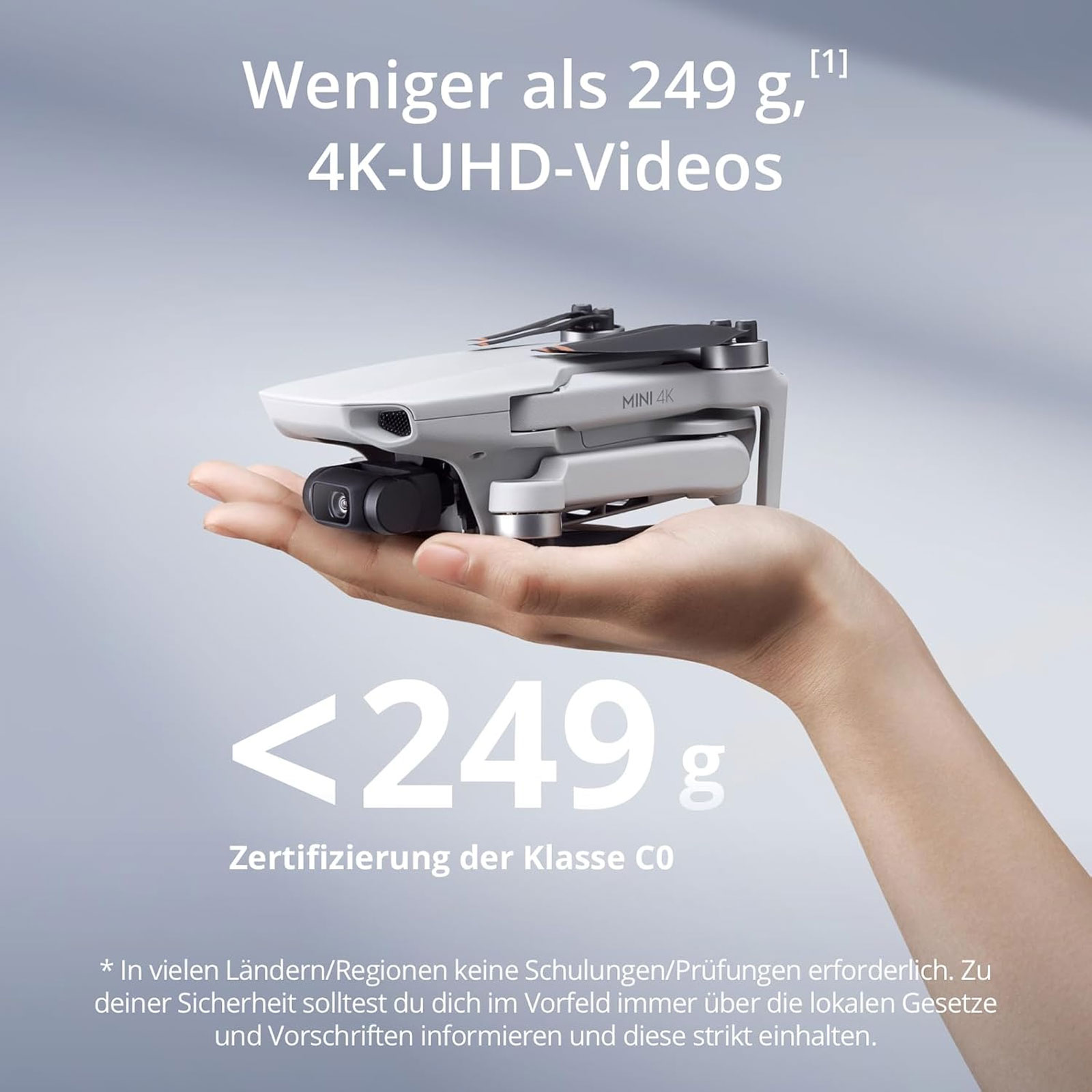 dji Mini 4K Drohne mit Kamera