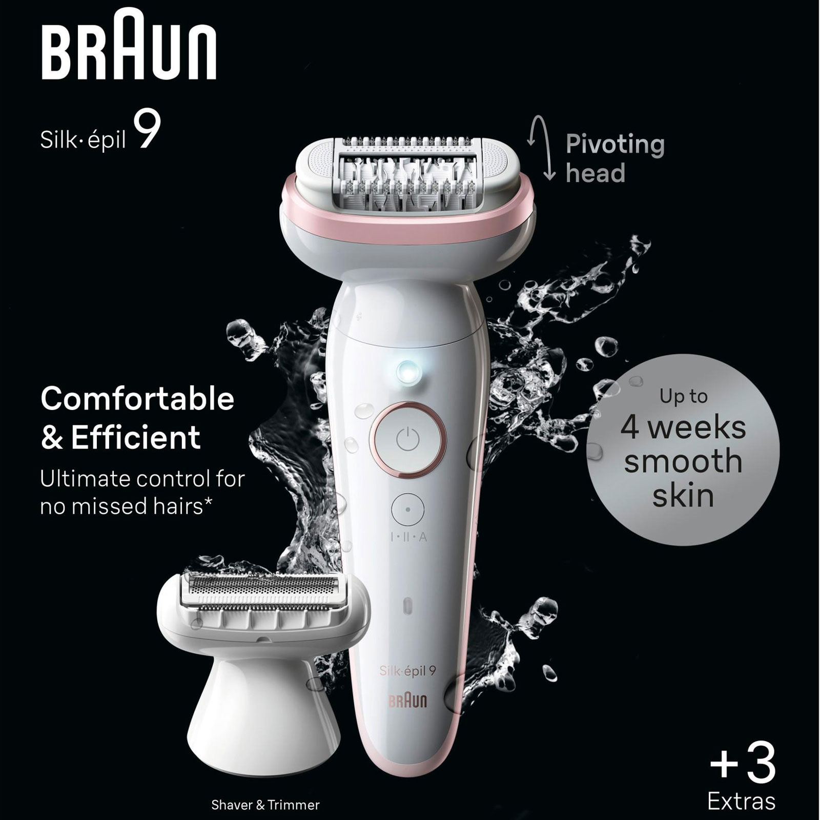 Braun Epilierer Silk-épil 9 9-030
