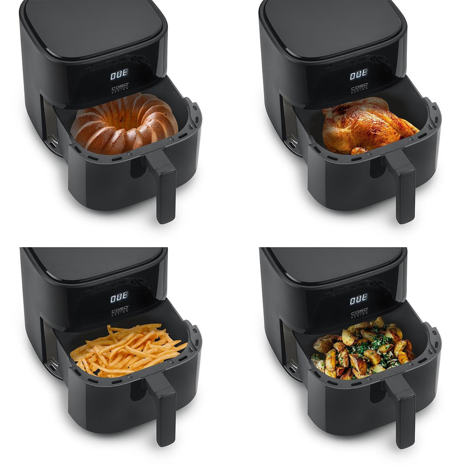 Caso 3185 AirFry 6.0 Design Heißluftfritteuse