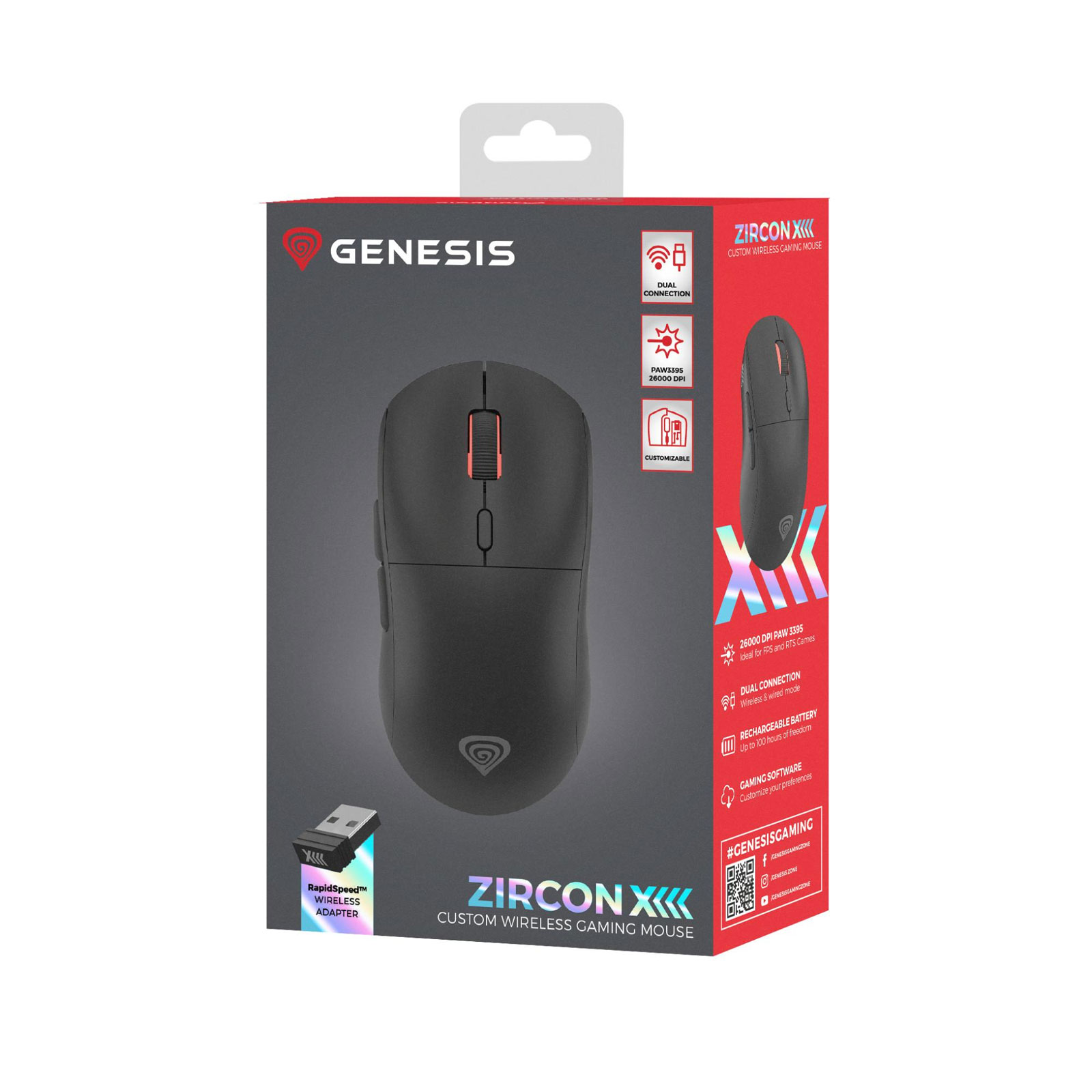 GEN Gaming Maus ZIRCON XIII "C