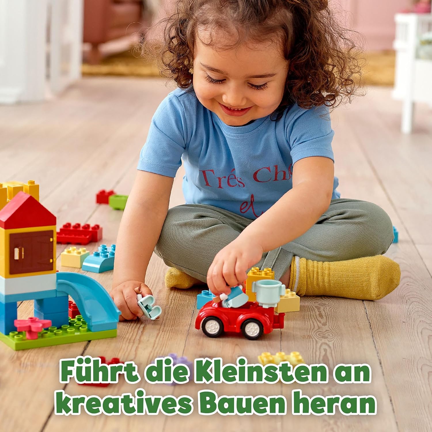 LEGO DUPLO Classic Steinebox - Montessori Spielzeug ab 1 Jahr