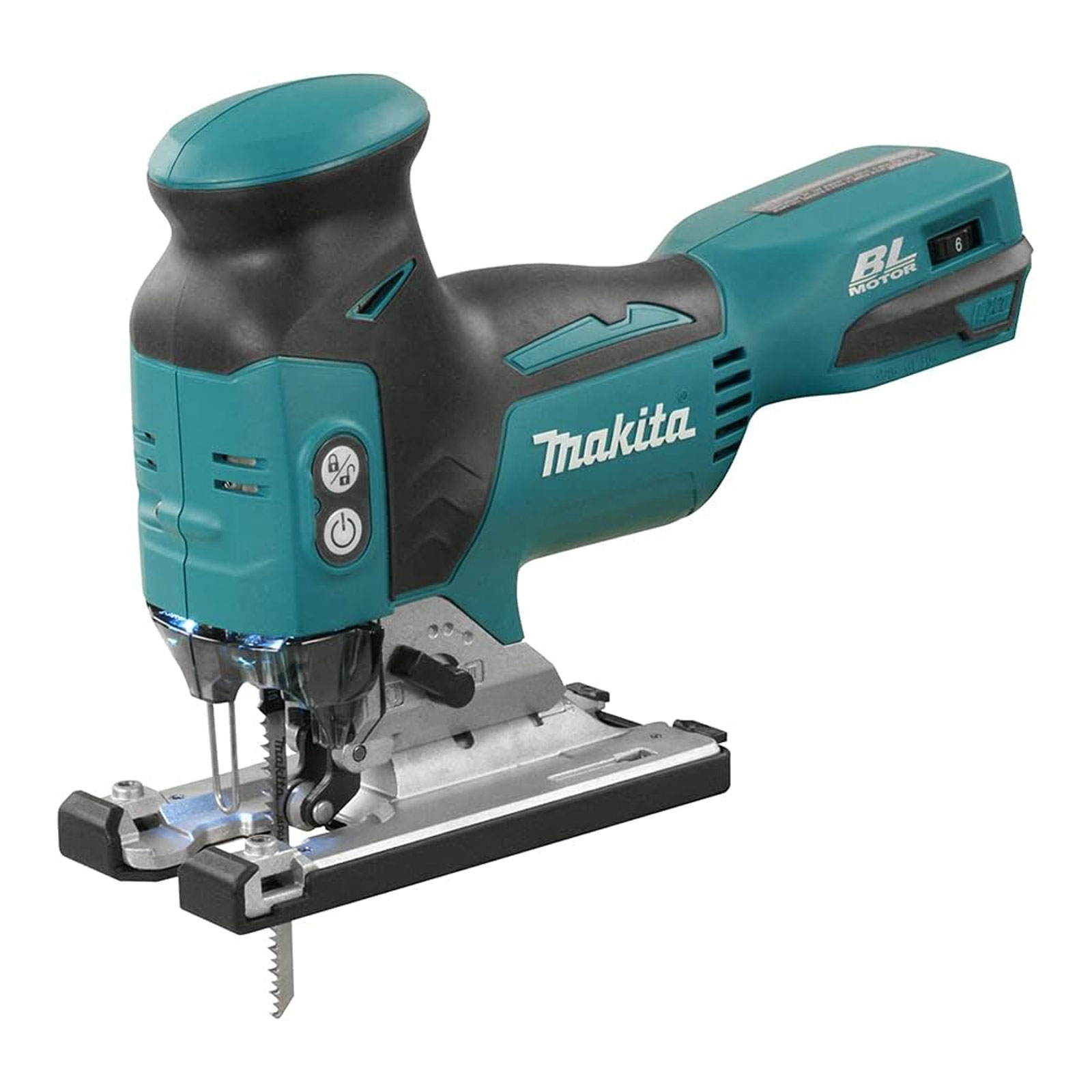 Makita Akku-Pendelhubstichsäge 18V (ohne Akku, ohne Ladegerät) DJV181Z Makita Akku-Pendelhubstichsäge 18V (ohne Akku, ohne Ladegerät) DJV181Z