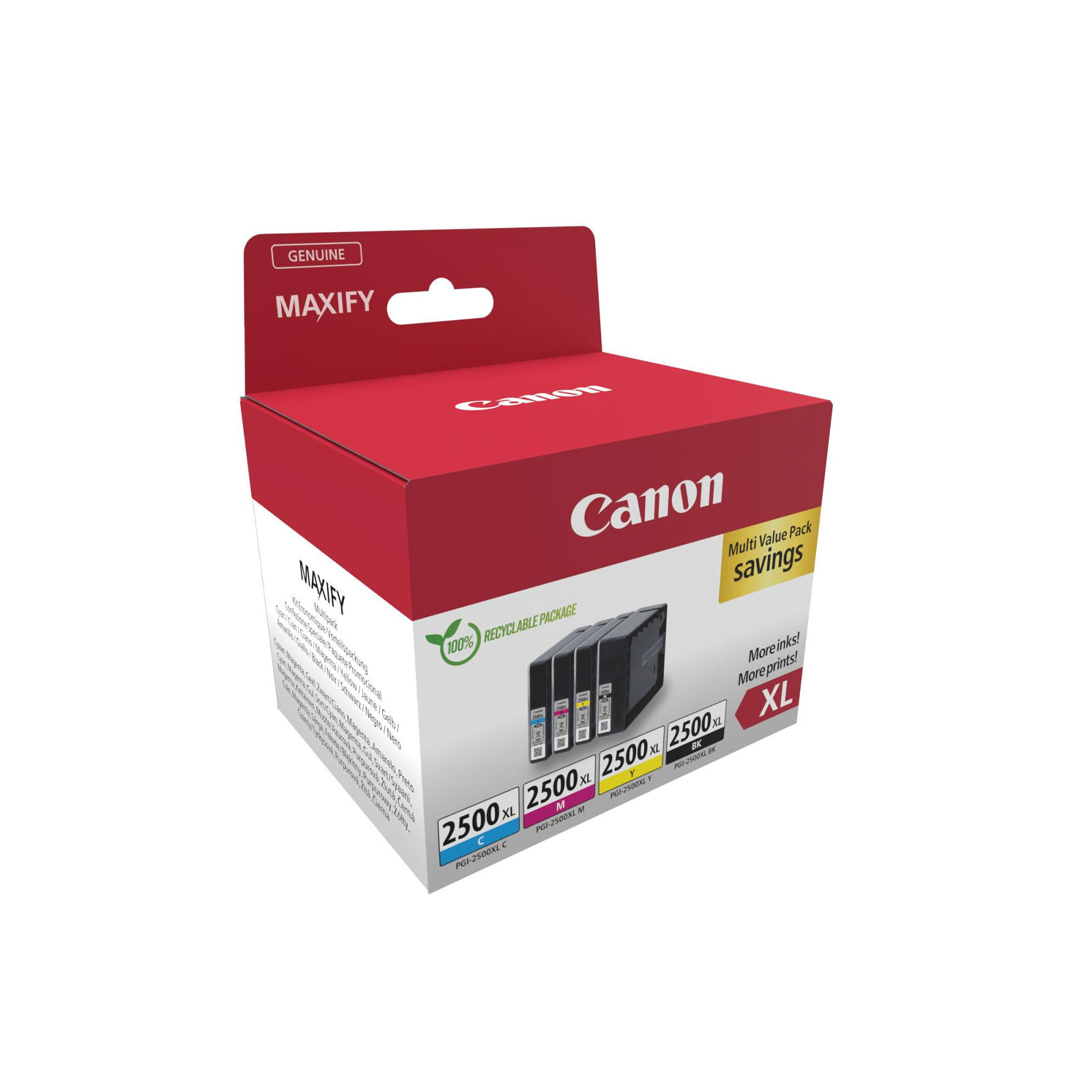 Canon PGI-2500XL MP 4 Farben