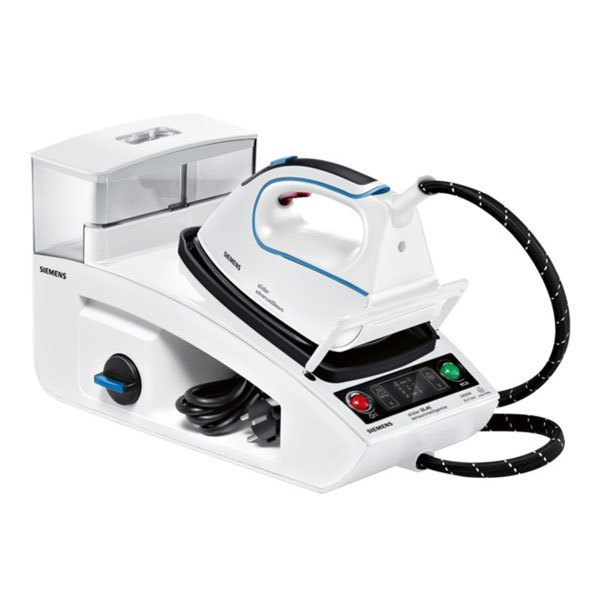 Siemens TS45320 Dampfstation Titanium Glissee weiß/azurblau Abschaltautomatik