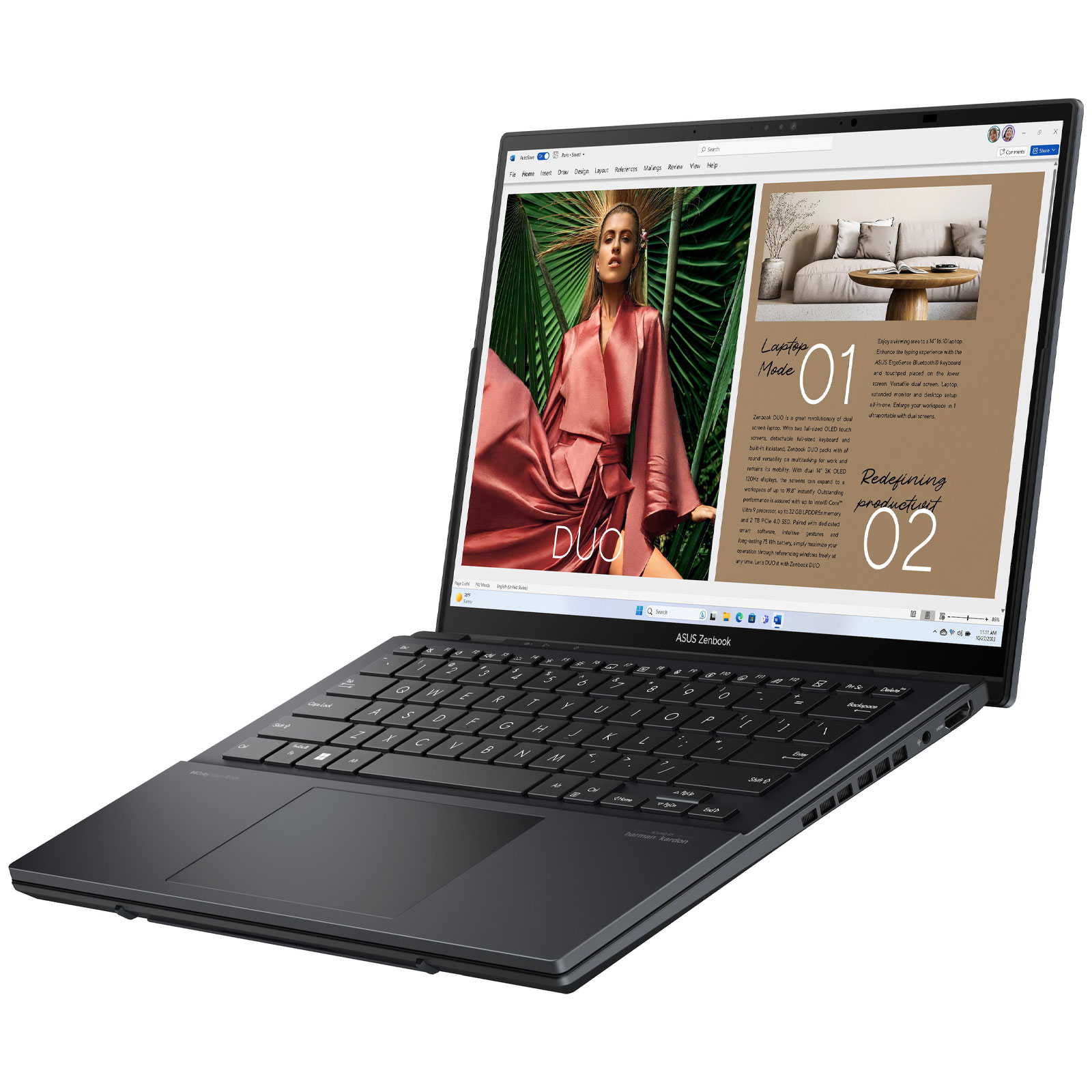 ASU Zenbook Duo Ultra 7 155H 1