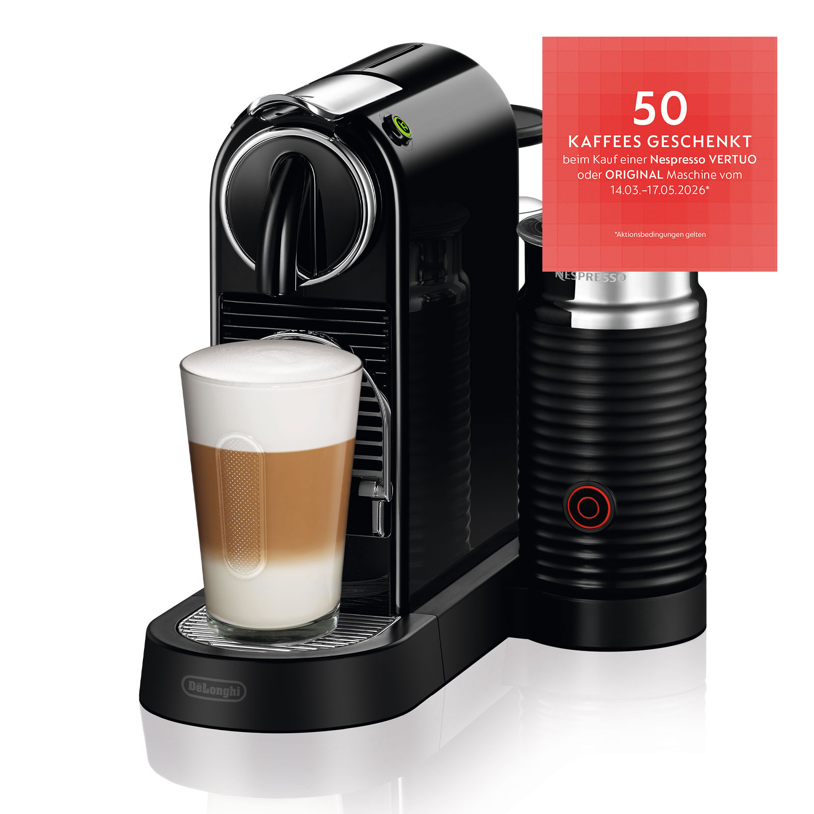 DeLonghi EN 267.BAE Citiz & Milk Nespressoautomat 