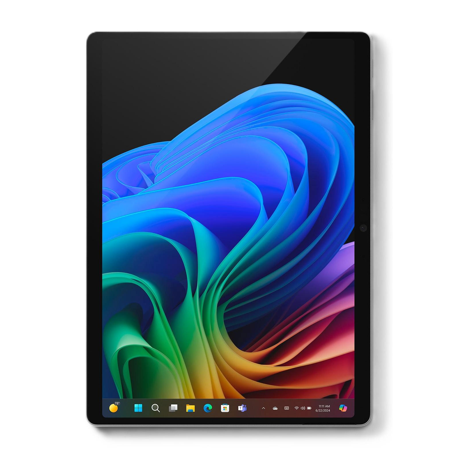 Microsoft Surface Pro, 13 Zoll, Copilot+, WQHD, OLED, Snapdraon X Elite, 16 GB, 512 GB, 11. Edition, Platin