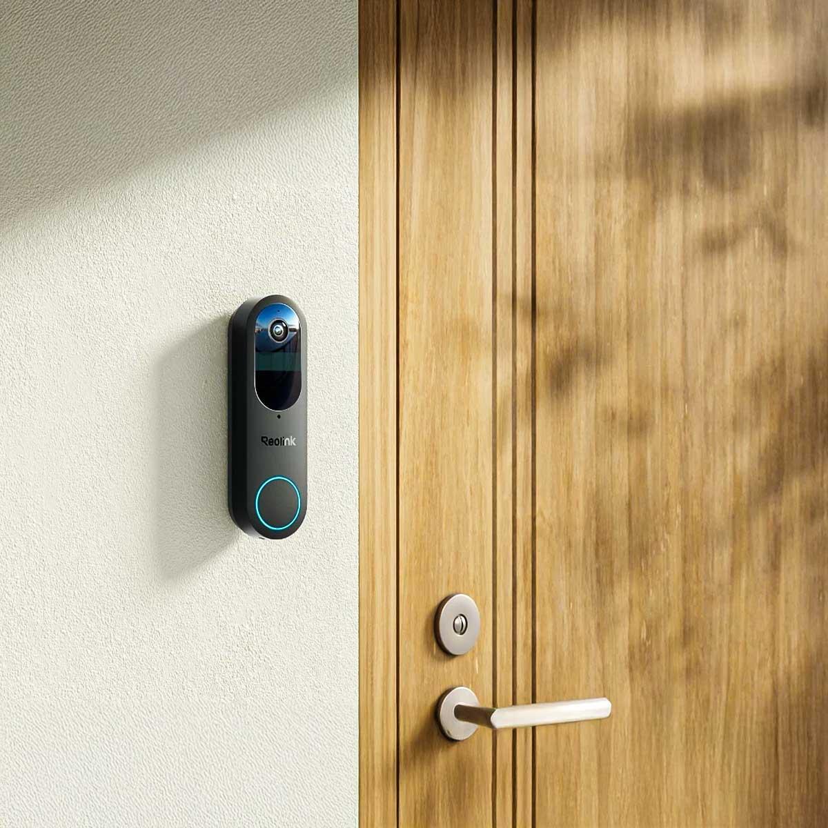 Reolink D340B Video Doorbell + Reolink Chime + 64GB MicroSD Türklingel + Kamera