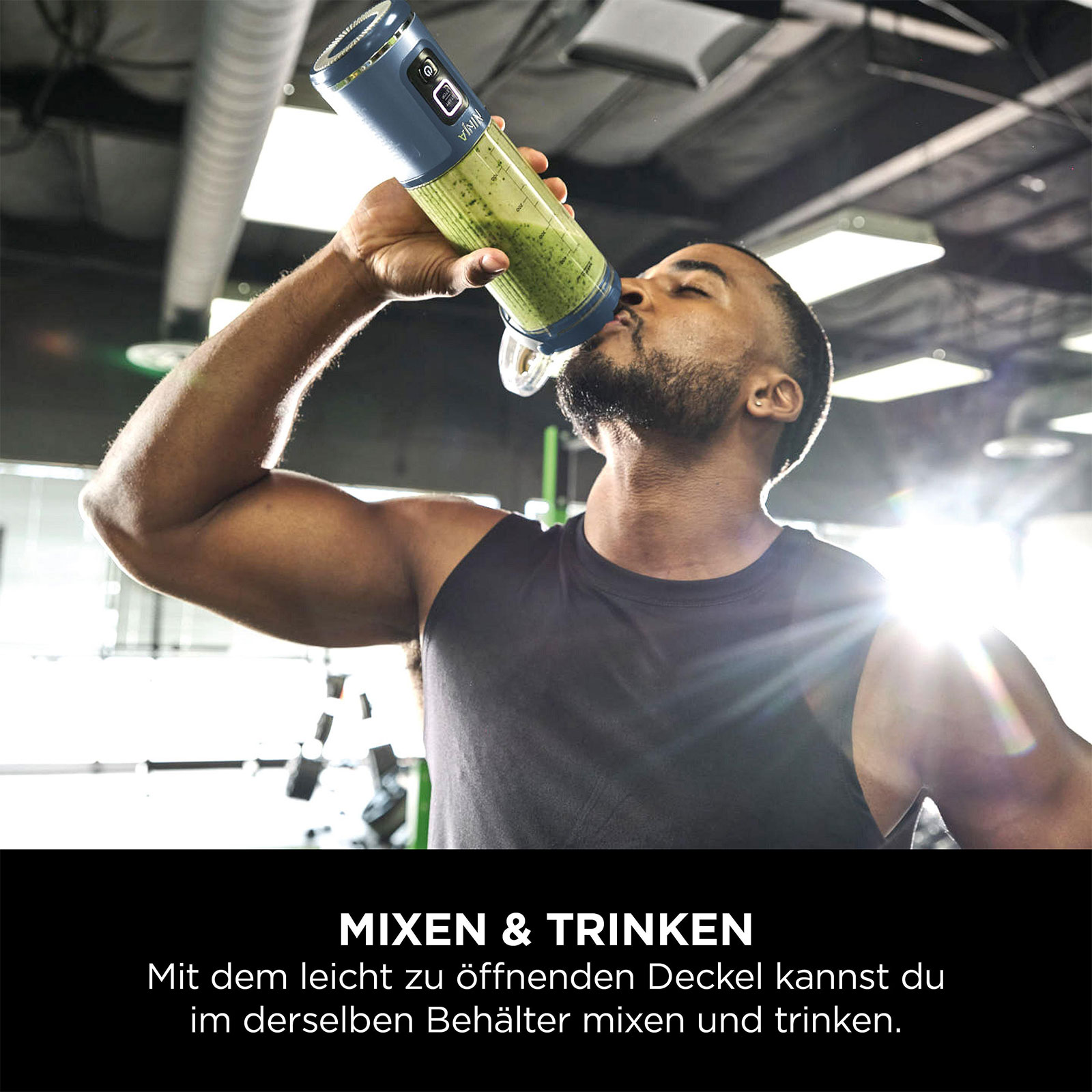 Ninja BC151EUNV Blast blau Standmixer