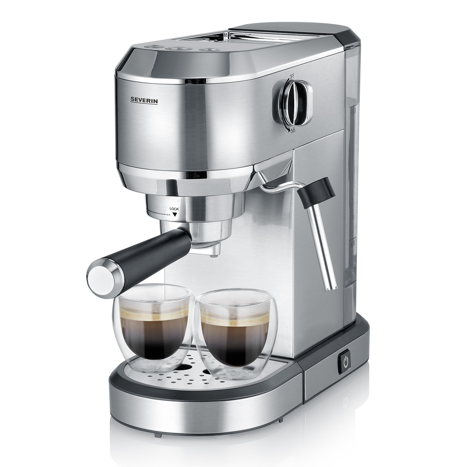 SEVERIN KA 5997 Newspresa Siebträger-Espressomaschine