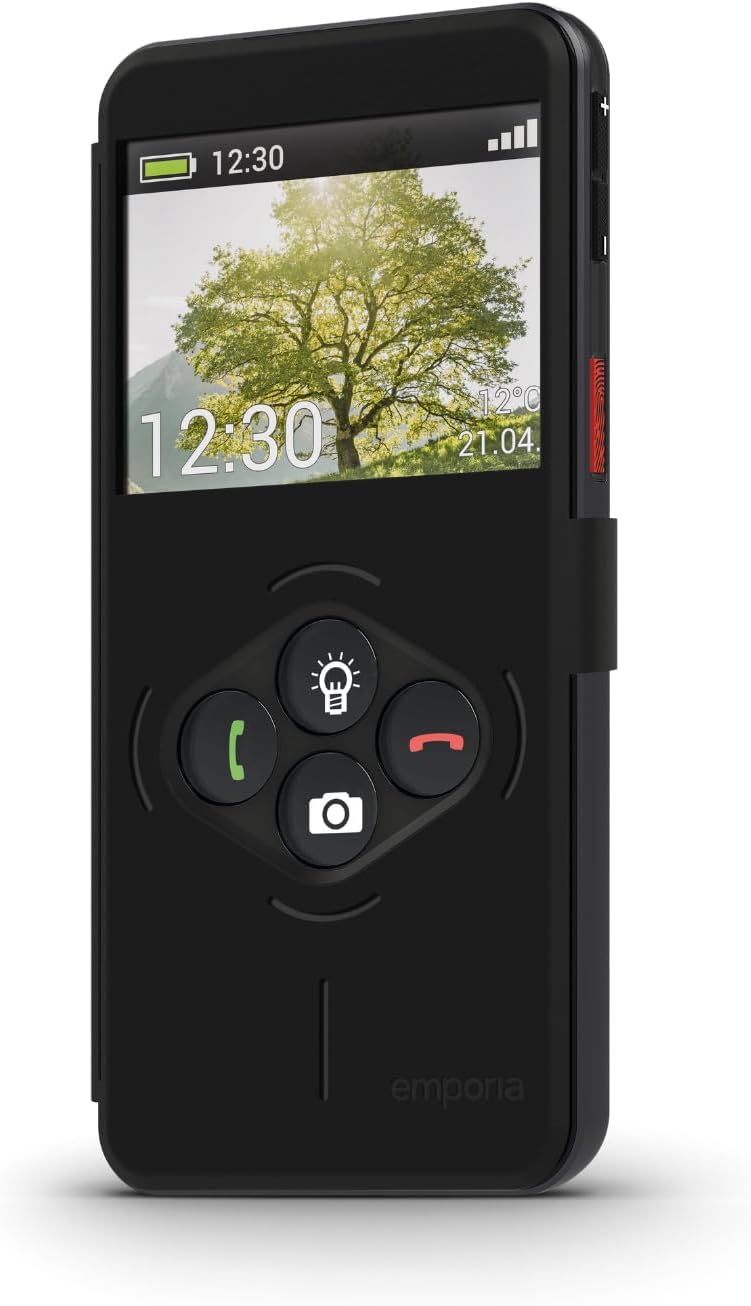 Emporia Smartcover Kunstleder Handyhülle