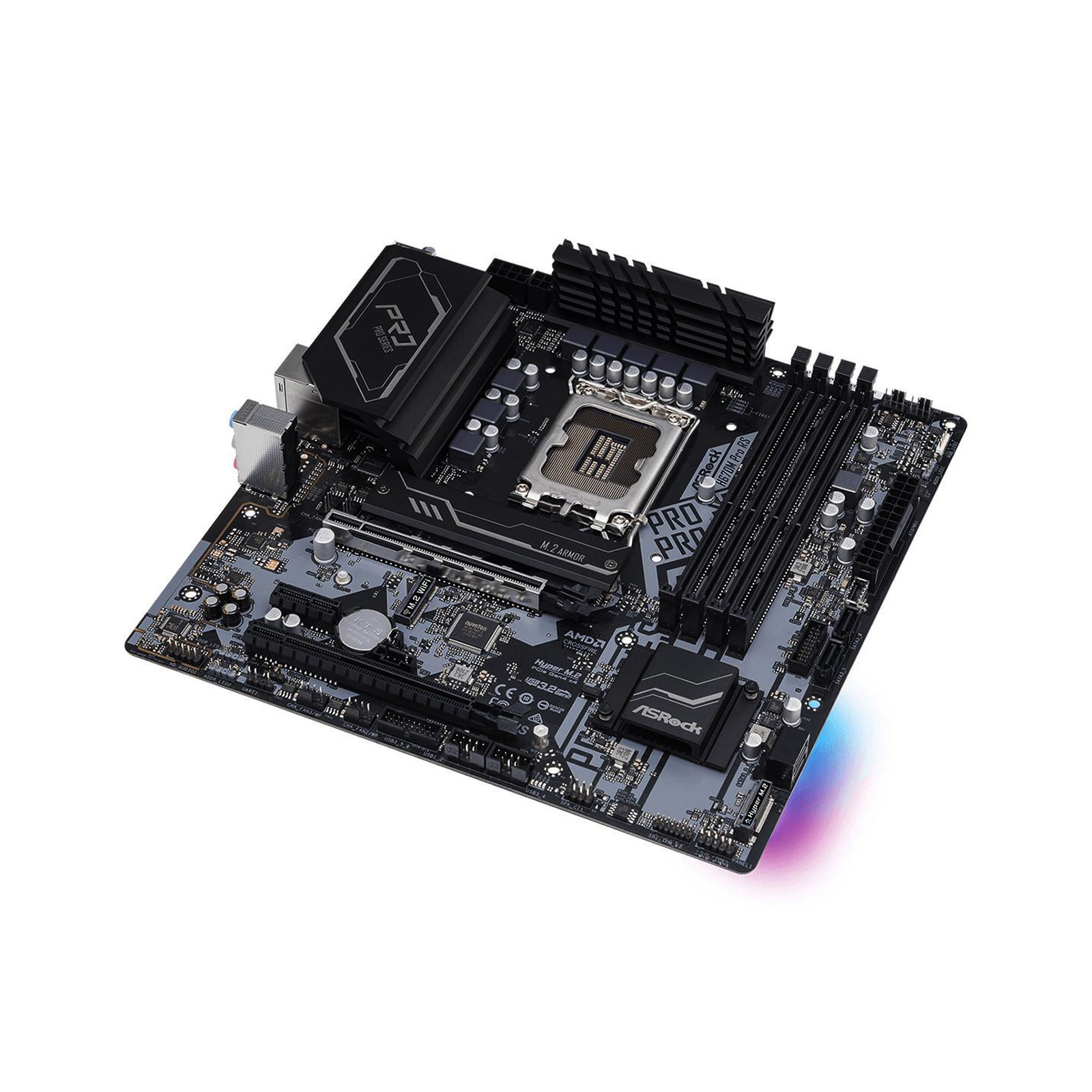 Asrock H670M PRO RS (1700) (D) Mainboard