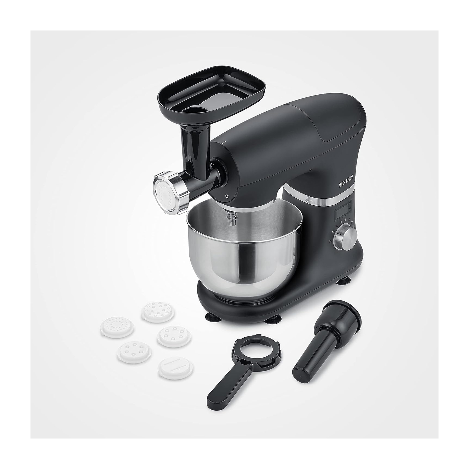 SEVERIN ZB 5594 Pasta-Aufsatz (passend zu den SEVERIN Küchenmaschinen: KM3896, 3897, 3898)