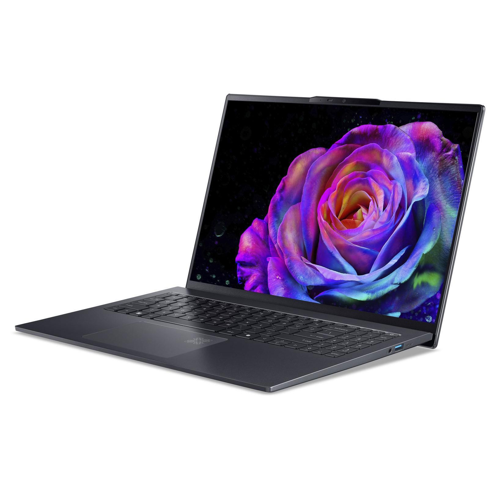 ACER Swift Go 16 AI OLED (SFG16-61-R6QV), 16 Zoll, WUXGA+, AMD Ryzen AI 7 350, 32 GB, 1 TB M.2 SSD (Titanium Gray, 120 Hz, Copilot+PC, AMD Radeon 860M)