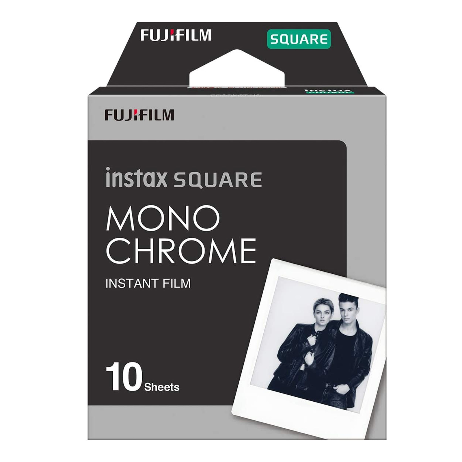 Fujifilm Instax Square Monochrome Sofortbildkamera Film Fujifilm Instax Square Monochrome Sofortbildkamera Film