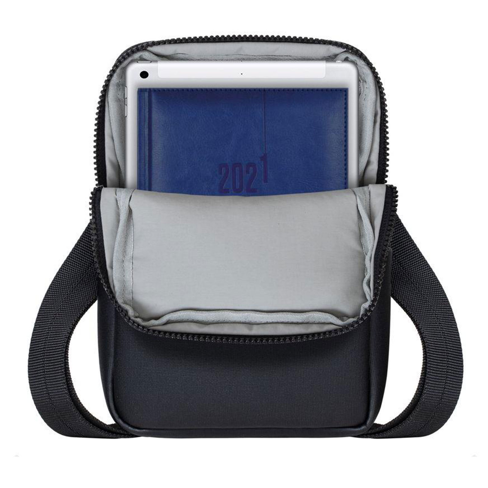 Rivacase 8810 Tablet-Umhängetasche Lantau 8", schwarz melange