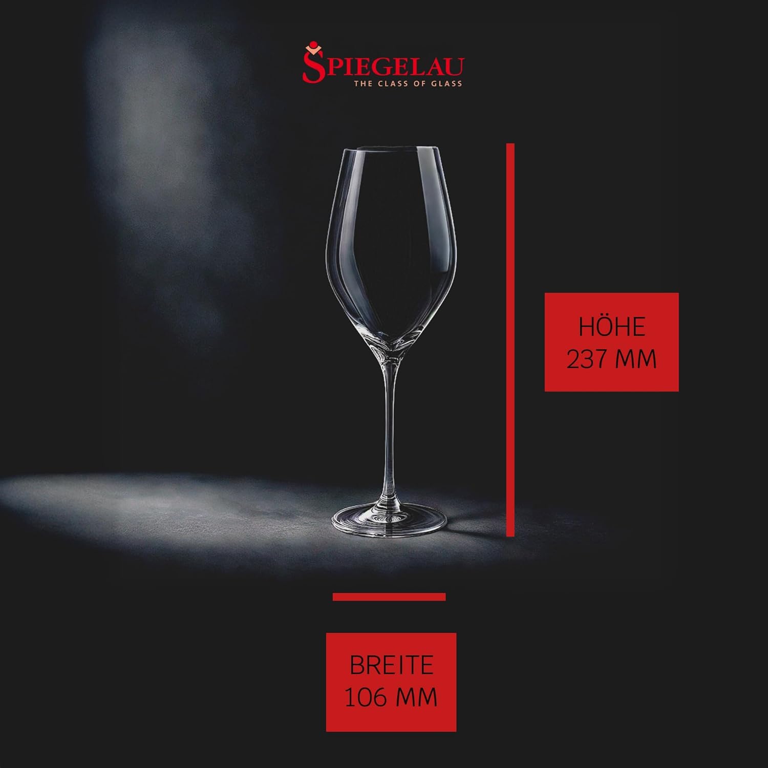 Spiegelau 1750479 Champagnerglas Set/4 175/29 HI-LITE 347 ml Sektglas