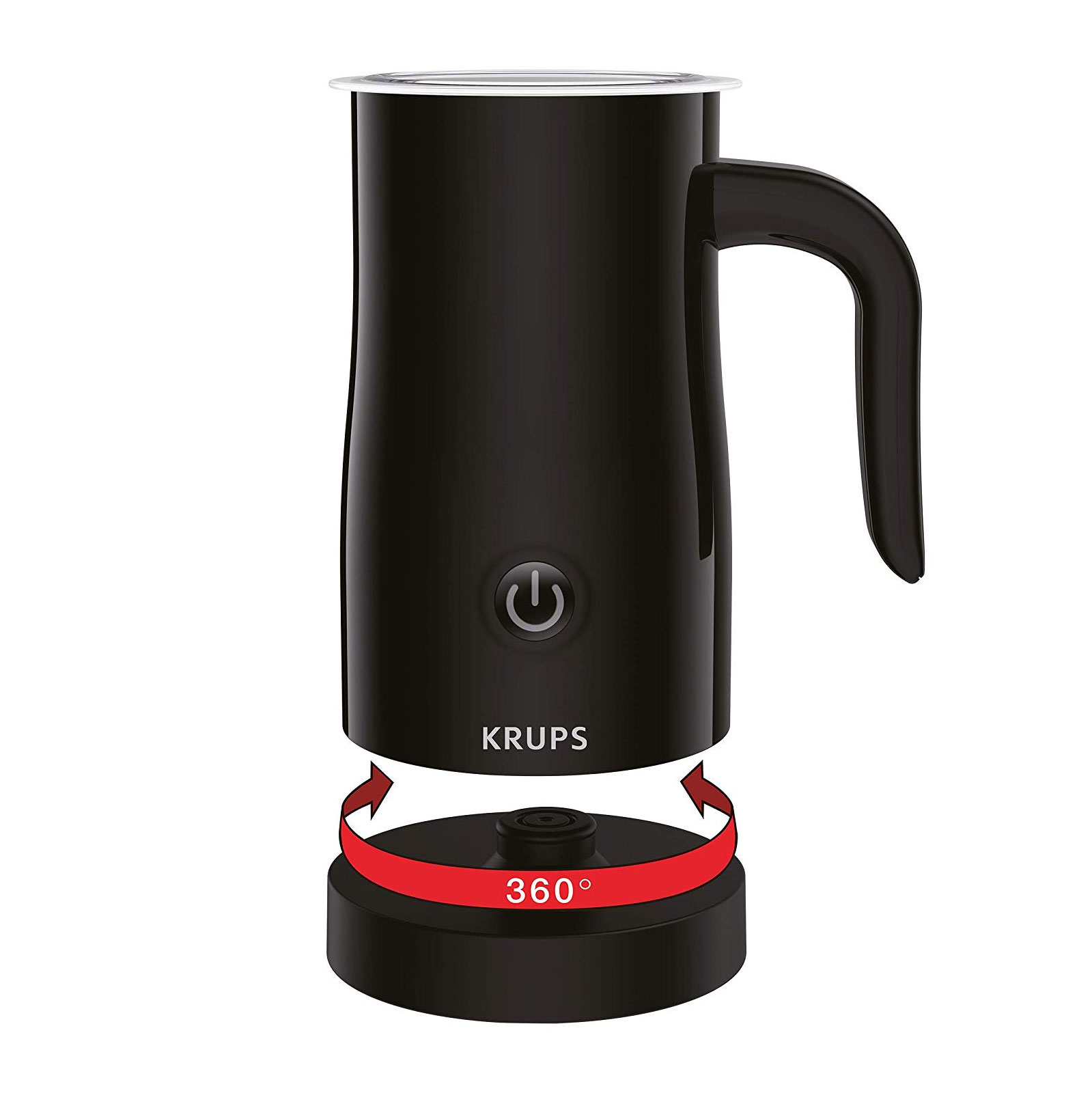 Krups XL 1008 Milchaufschäumer schwarz Krups XL 1008 Milchaufschäumer schwarz