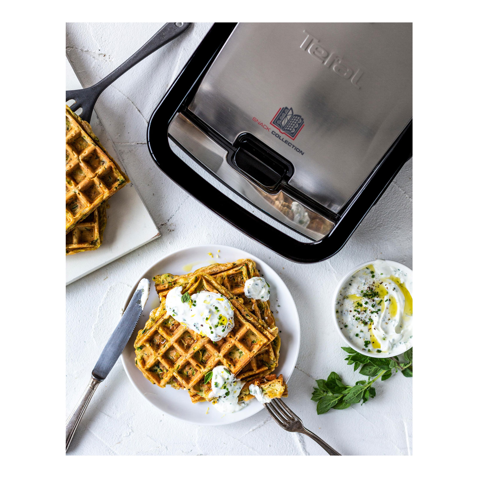 Tefal Snack Collection SW857D Waffeleisen