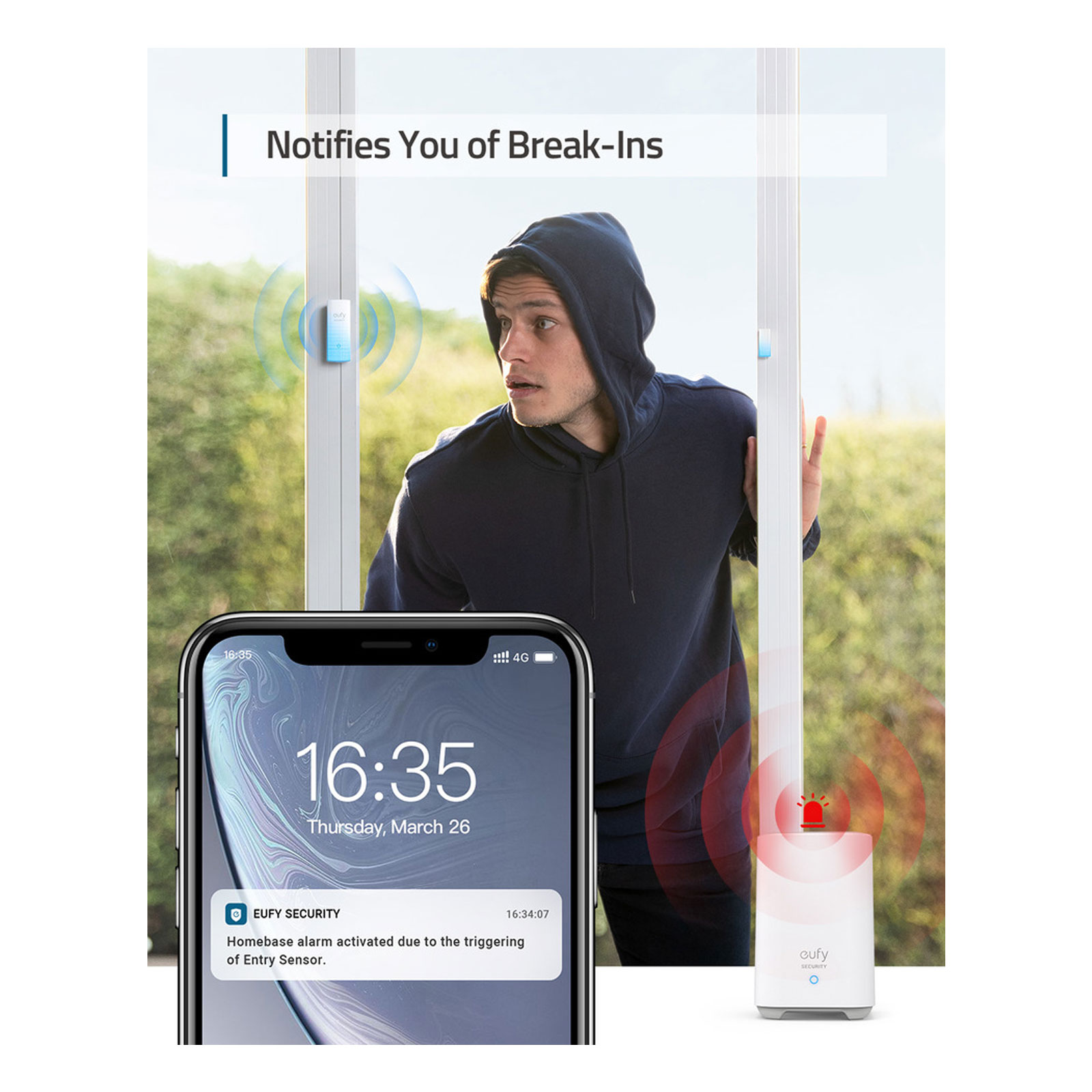 Eufy security Alarm 5 piece kits