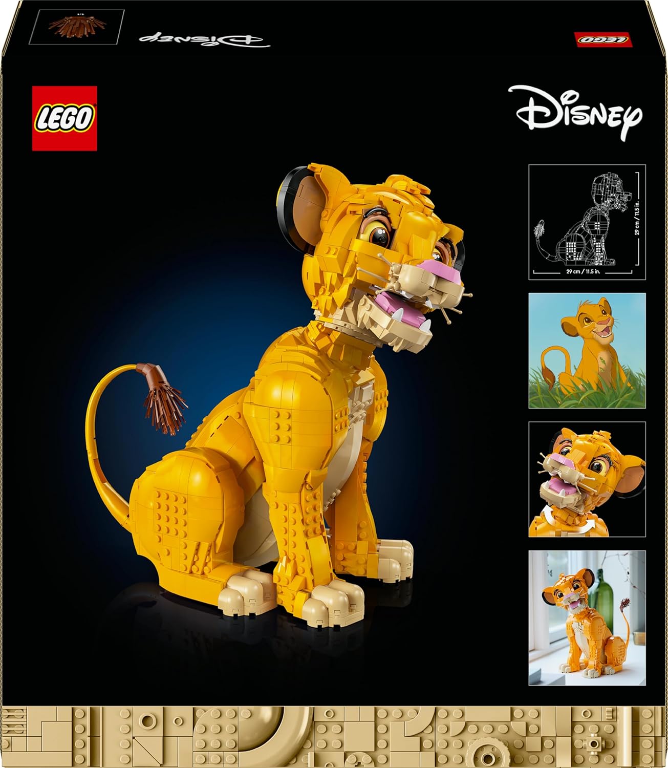 LEGO ǀ Disney Simba, der junge König der Löwen 43247
