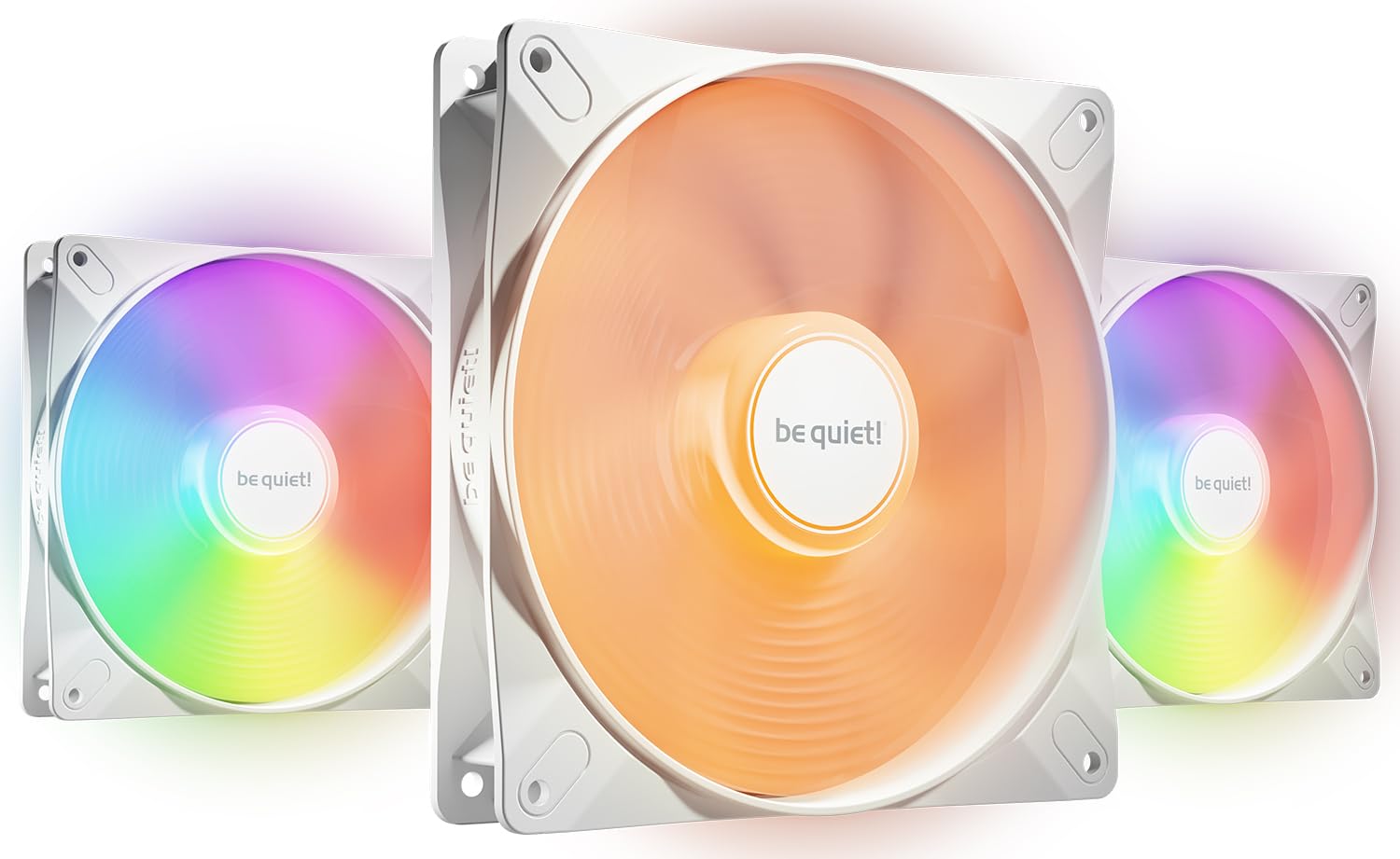 be quiet! Light Wings LX 140mm PWM White Lüfter, Enthält 3 Lüfter