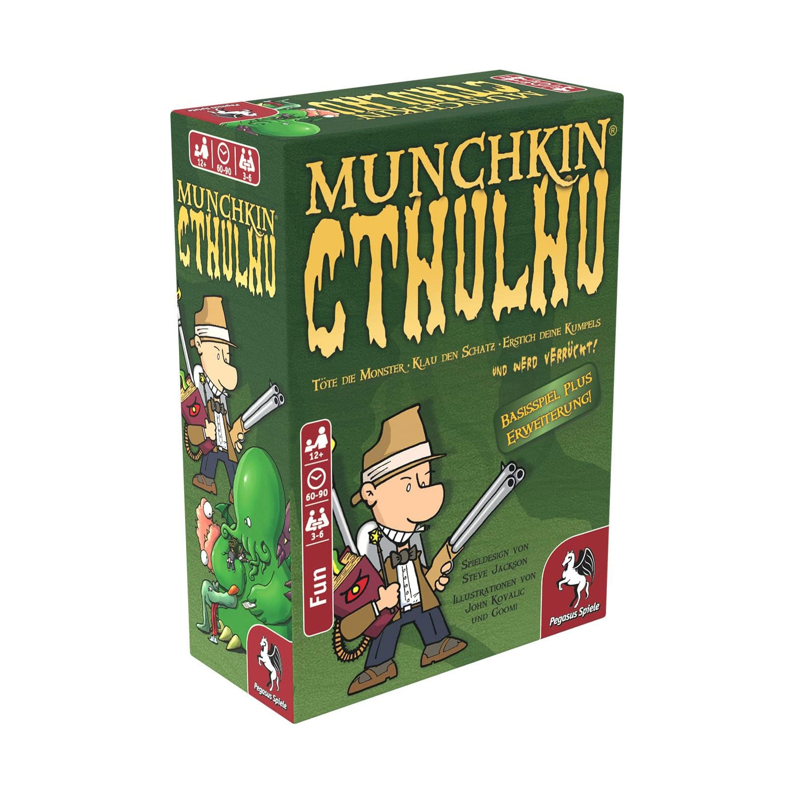 Pegasus Spiele Munchkin Cthulhu 1+2 17189G Kartenspiel
