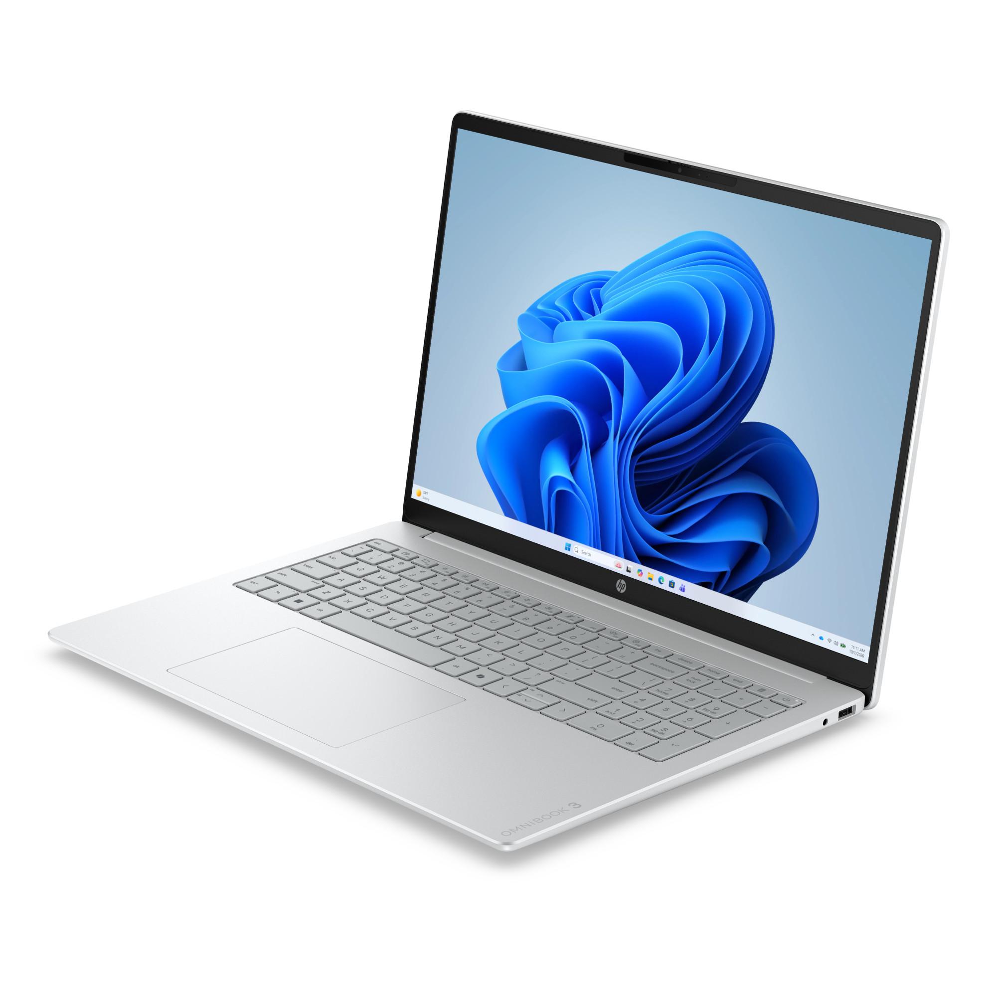 HP Omnibook 3 16-bu0650ng, Silber, 16 Zoll Notebook