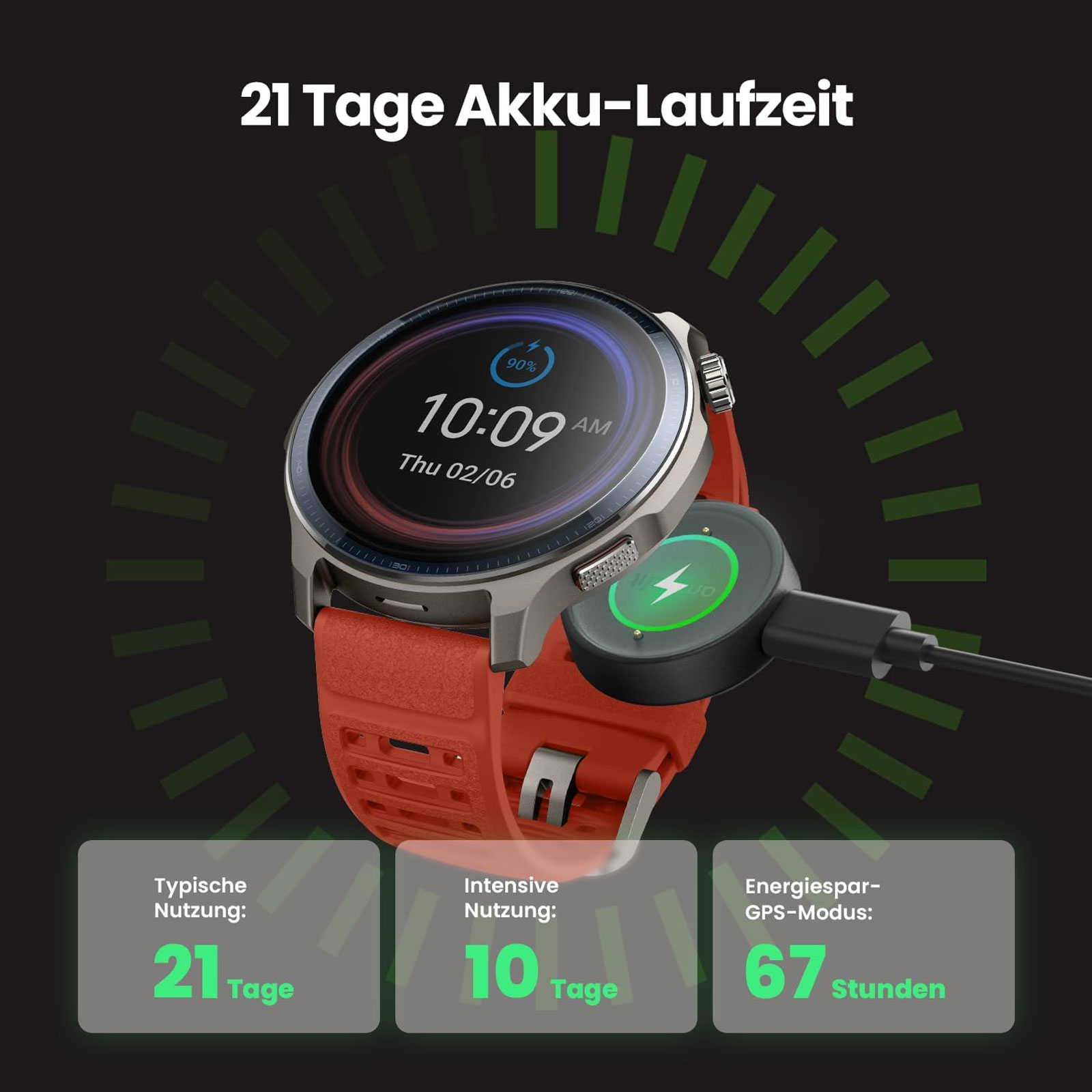 Amazfit Balance 2 - Black Smartwatch Amazfit Balance 2 - Black Smartwatch