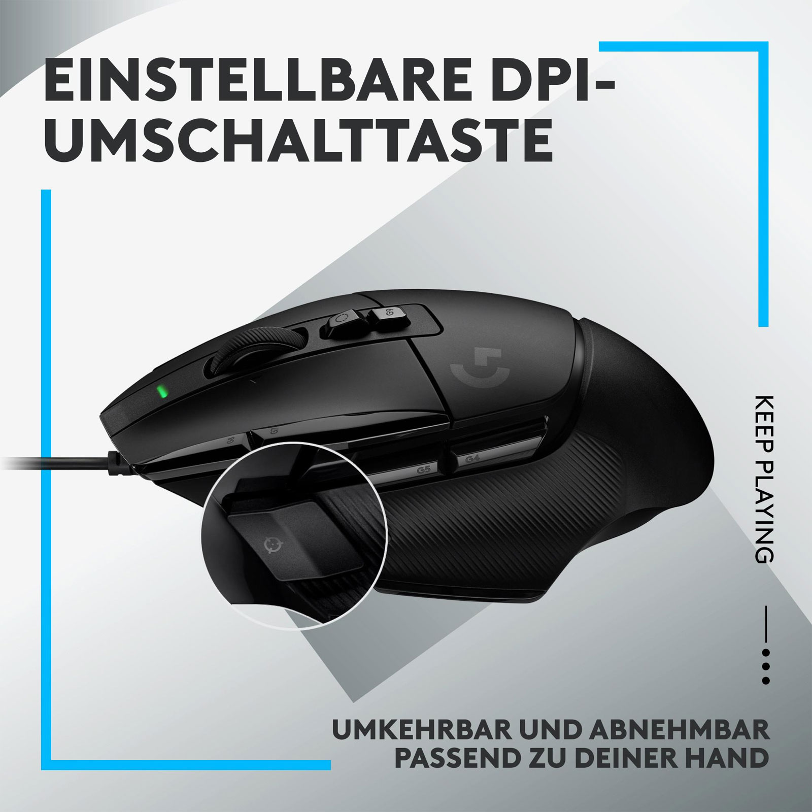 Logitech G502 X Gaming Maus