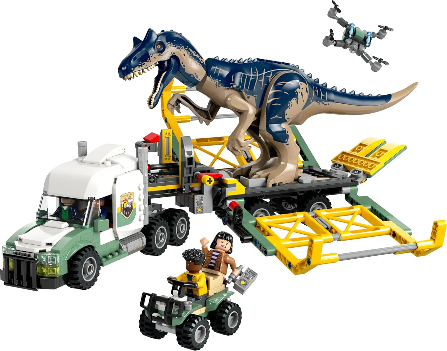 LEGO Jurassic World Dinosaurier-Missionen: Allosaurus-Transporter 76966