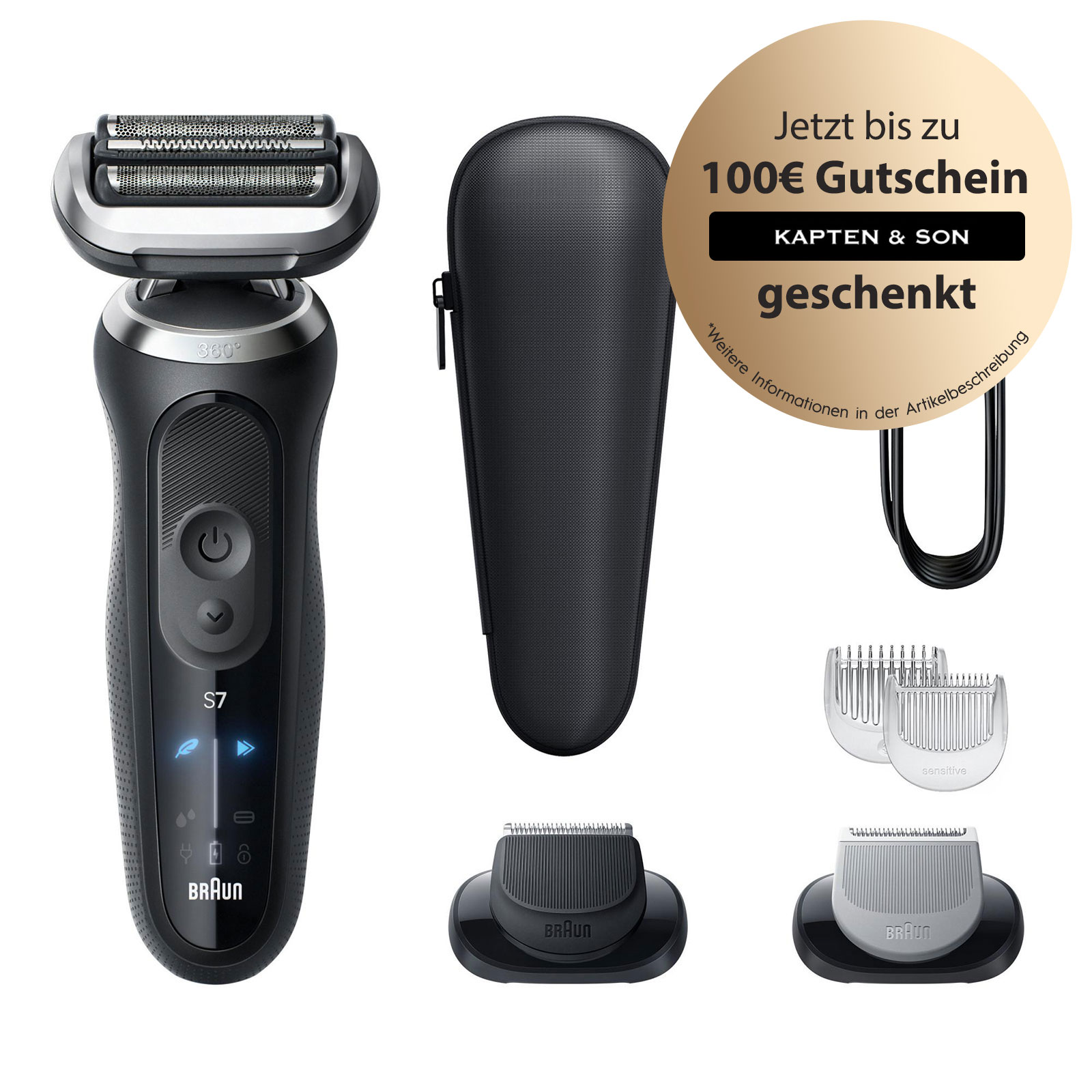 BRAUN Series 7 72-N1620s Elektrorasierer